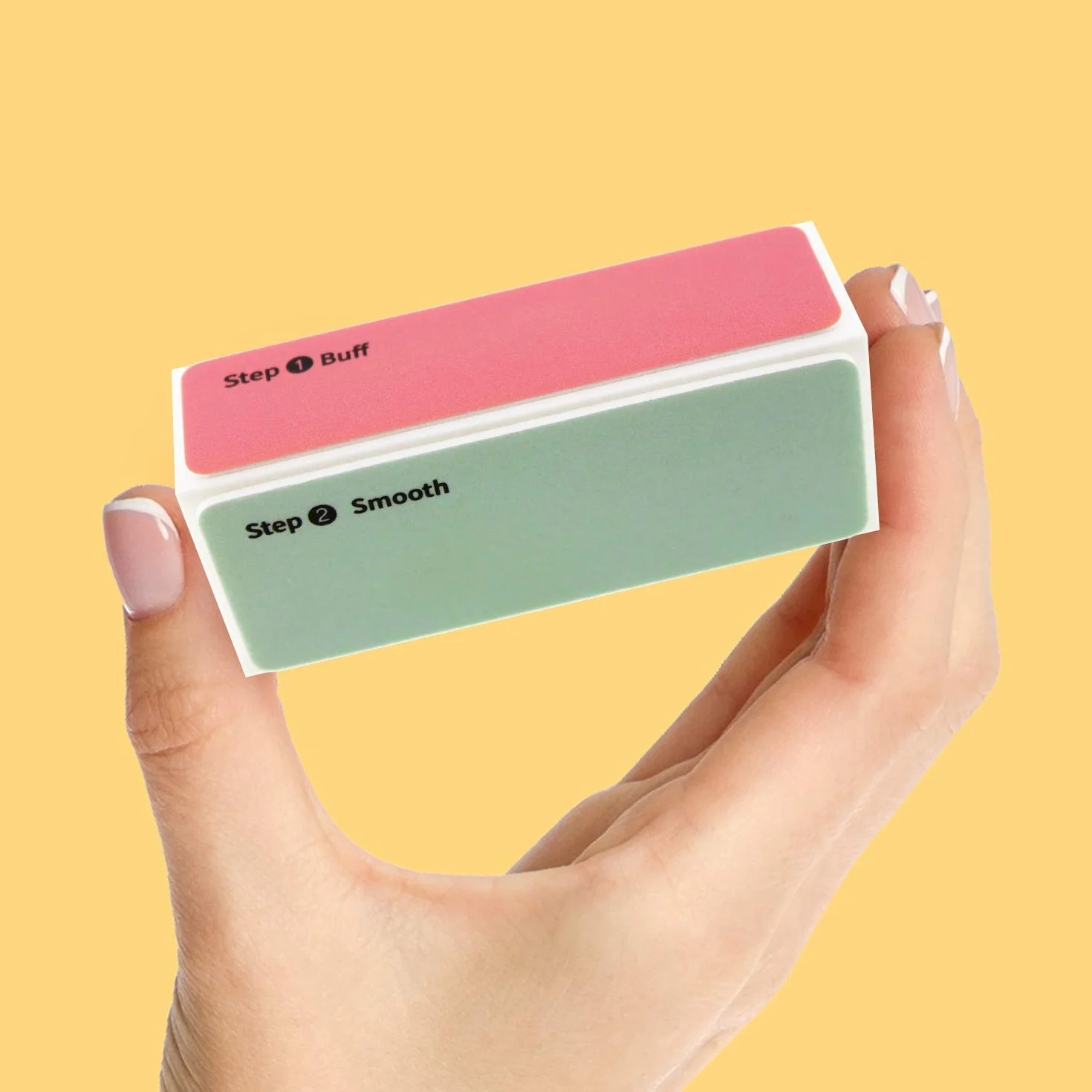 Mylee Buffer per unghie a 3 lati – Trattamento per manicure professionale, Tripla grana (320/600/3000), Blocco lucidante per preparazione smalto gel e acrilico – Lucida unghie naturali