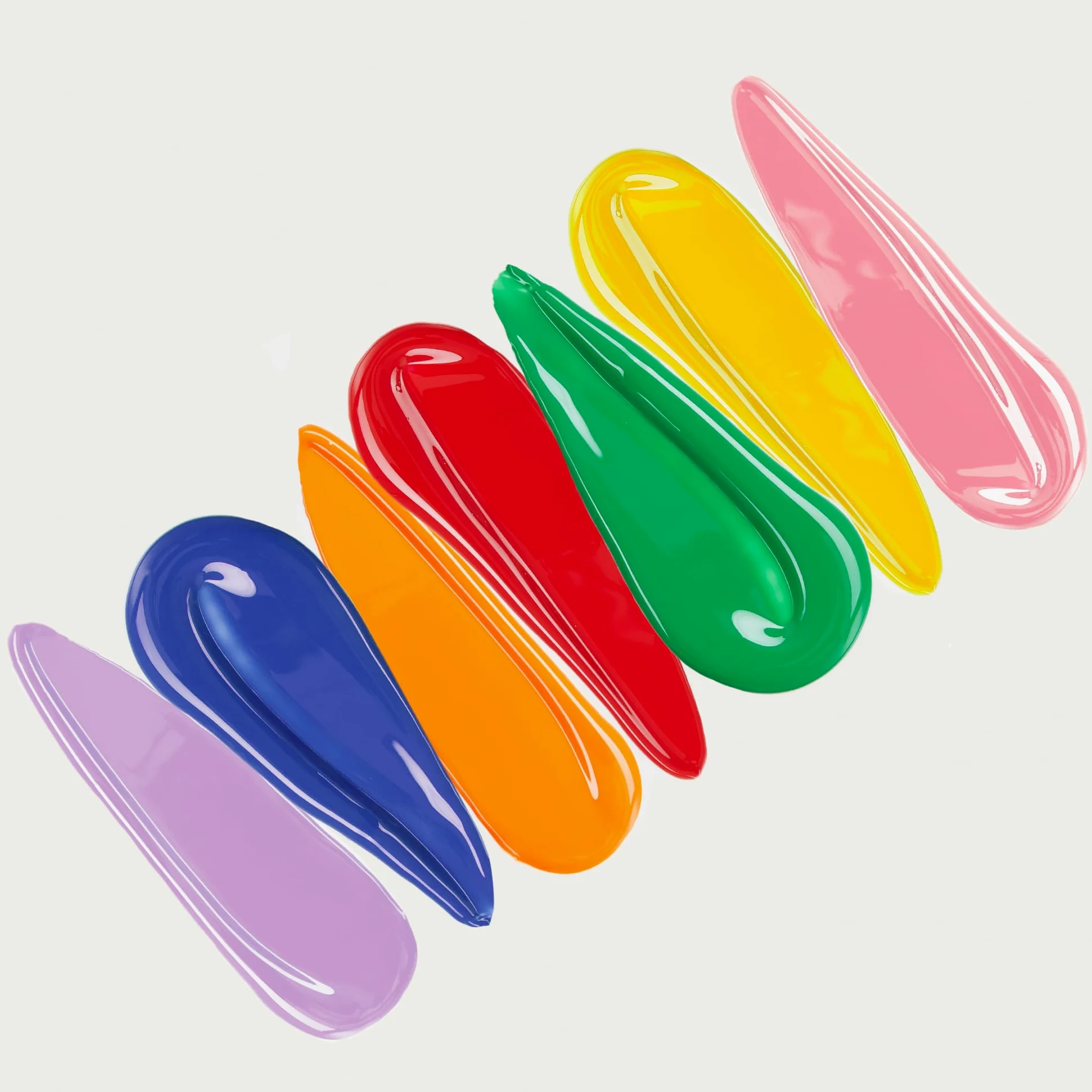 Mylee Set Smalto Semipermanente Liner Gel 7x7ml [Kaleidoscope Kit] | Pennello Nail Art Incorporato, Manicure e Pedicure UV/LED, Uso Professionale e Domestico, Lunga Durata e Facile da Applicare