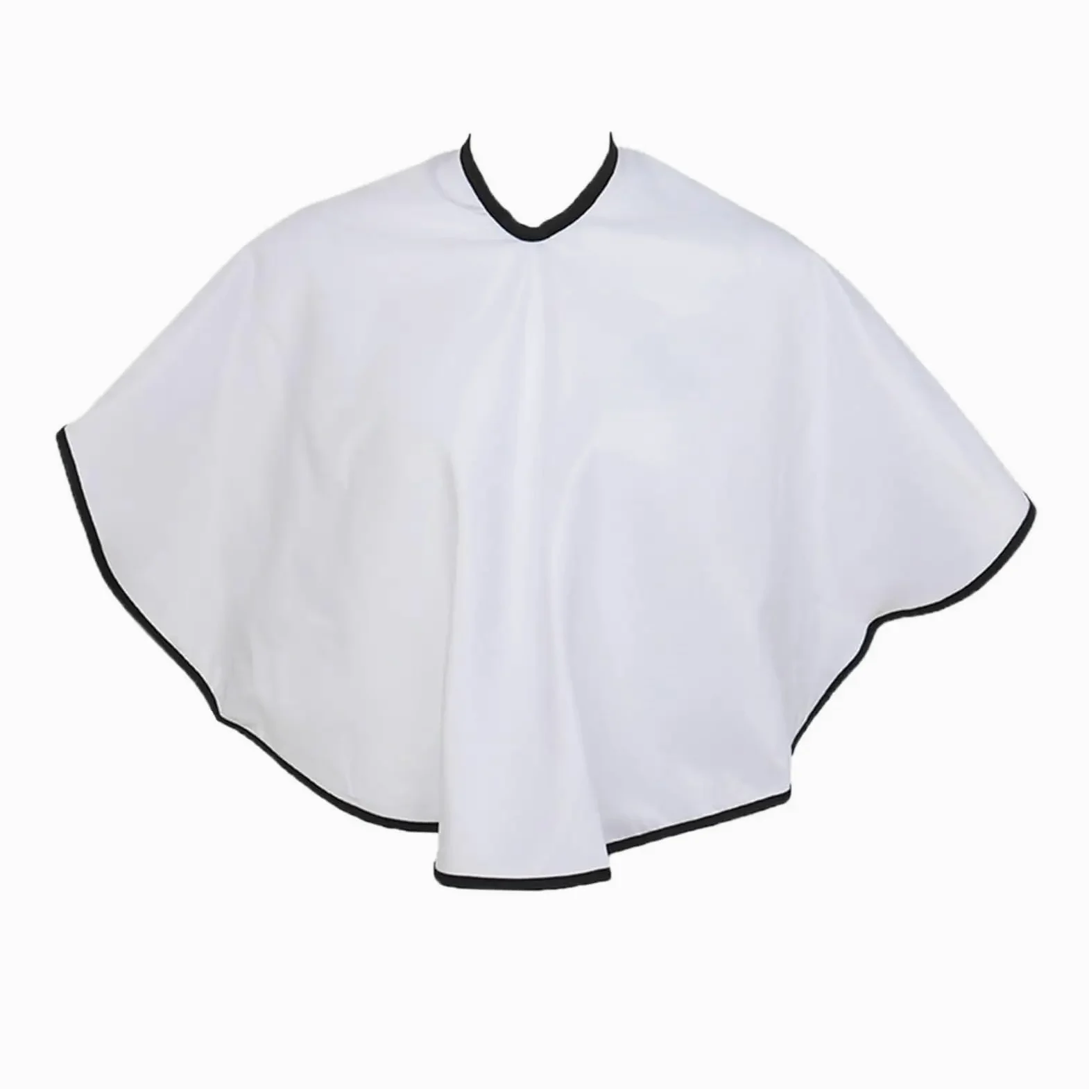Capo Barbiere Mantella da Barbiere da 3 Pezzi Mantella da Barbiere for Capelli Mantella for tinture for Capelli for Acconciature Mantella da Barbiere for Parrucchiere(White)
