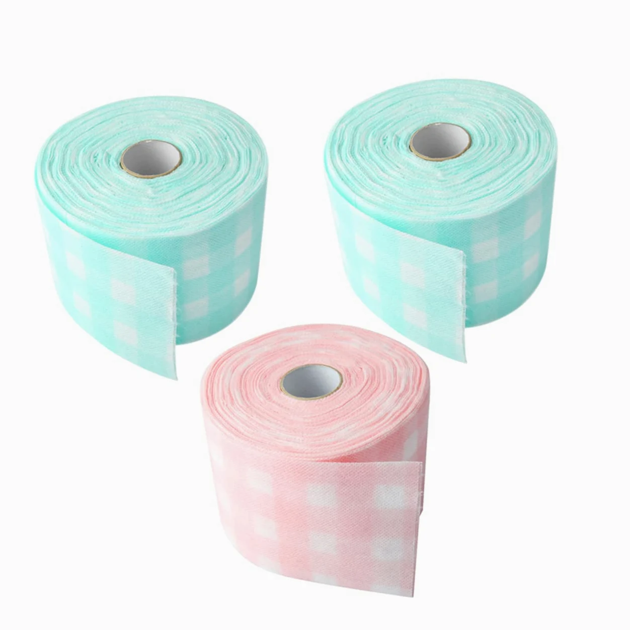 FRCOLOR 3rotoli Salviette Per Rimozione Dello Smalto Panni in Non Per Manicure Cotone Per Pulizia Delle Unghie Solvente Per Smalto Salviette Per Manicure