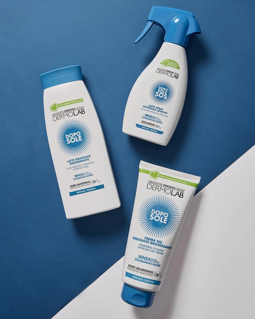 Dermolab - Latte Doposole Idratante Rigenerante, per Tutti i Tipi di Pelle, Ripristina la Naturale Elasticità della Cute dopo l'Esposizione al Sole, Dermatologicamente Testato, 400 ml