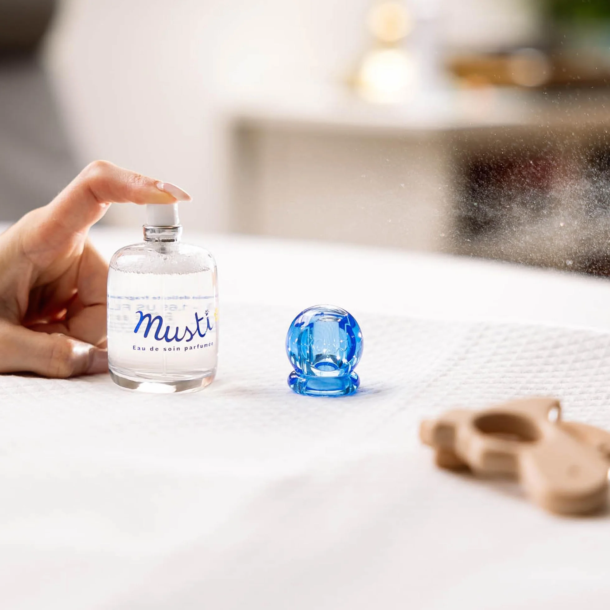 Mustela Acqua Profumata Senza Alcool Camomilla Miele Corpo Capelli 50ml