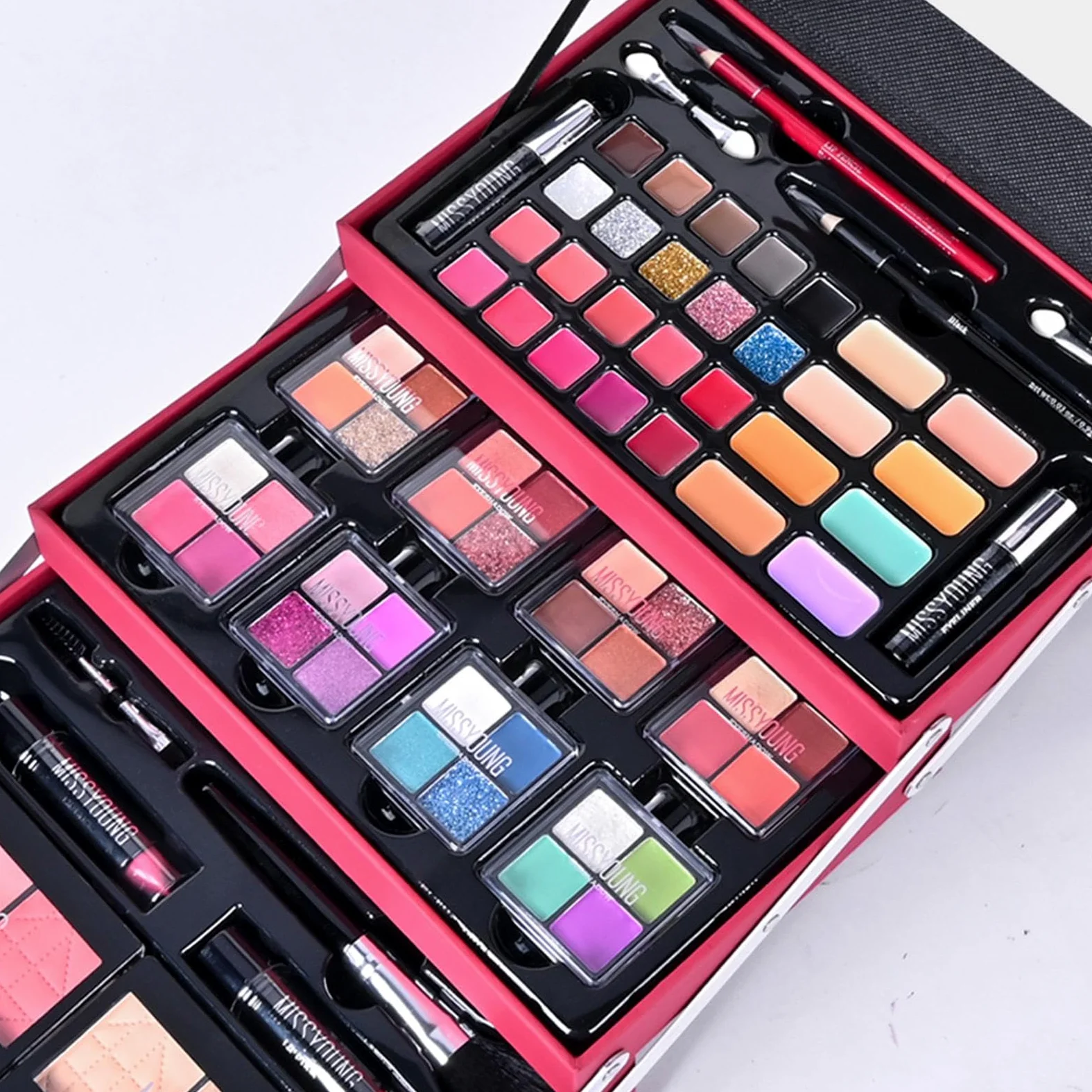 Set trucco per donna Kit completo, kit trucco per donna - Set trucco | multiuso | Kit cosmetici completi per donne e ragazze, kit palette di trucco per principianti