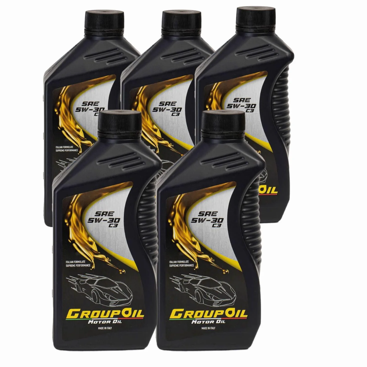 Lubrificanti GROUPOIL 5W30 ACEA C3 5x1L Olio motore sintetico