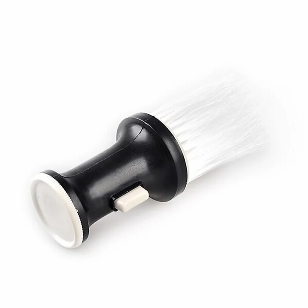 Rimuovi pennello Parrucchiere Spolverino professionale per collo con manico in plastica Usa Strumenti per baffi facciali da barbiere Barbiere
