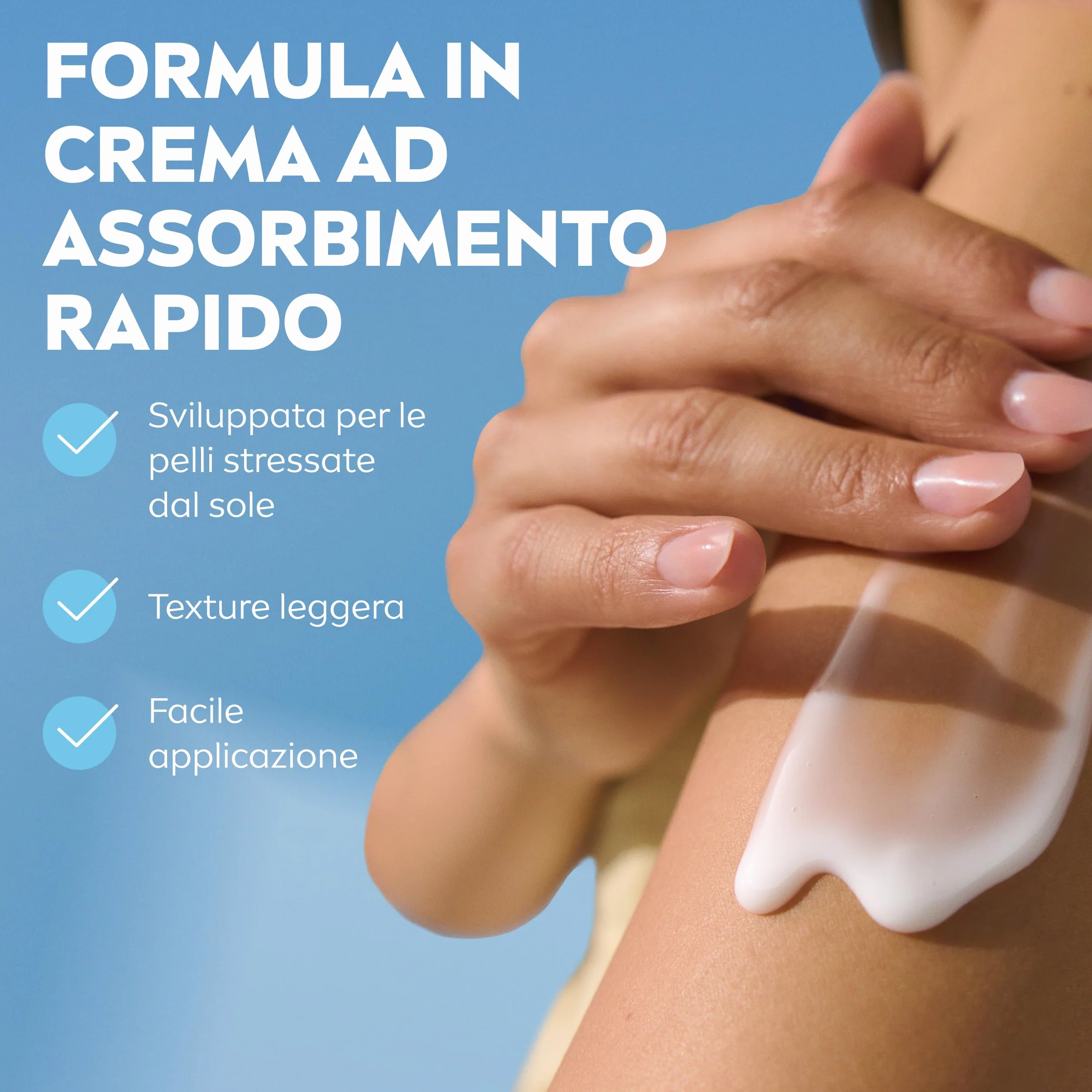NIVEA SUN Doposole Hydrate 200 ml Aftersun con Aloe Vera Bio Vitamina E e Acido Ialuronico