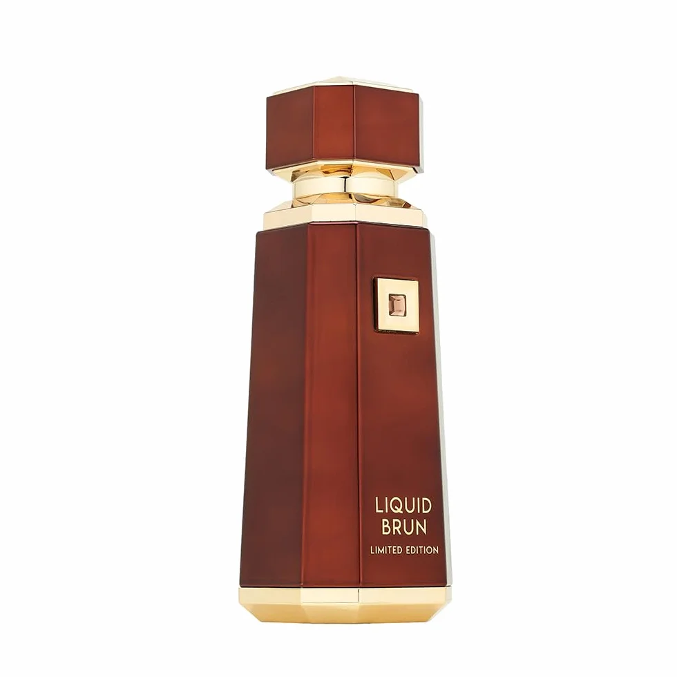 French Avenue Liquid Brun Extrait De Parfum in edizione limitata, 150 ml, bergamotto, cardamomo, cannella, fiori d'arancio, vaniglia, pralina, muschio