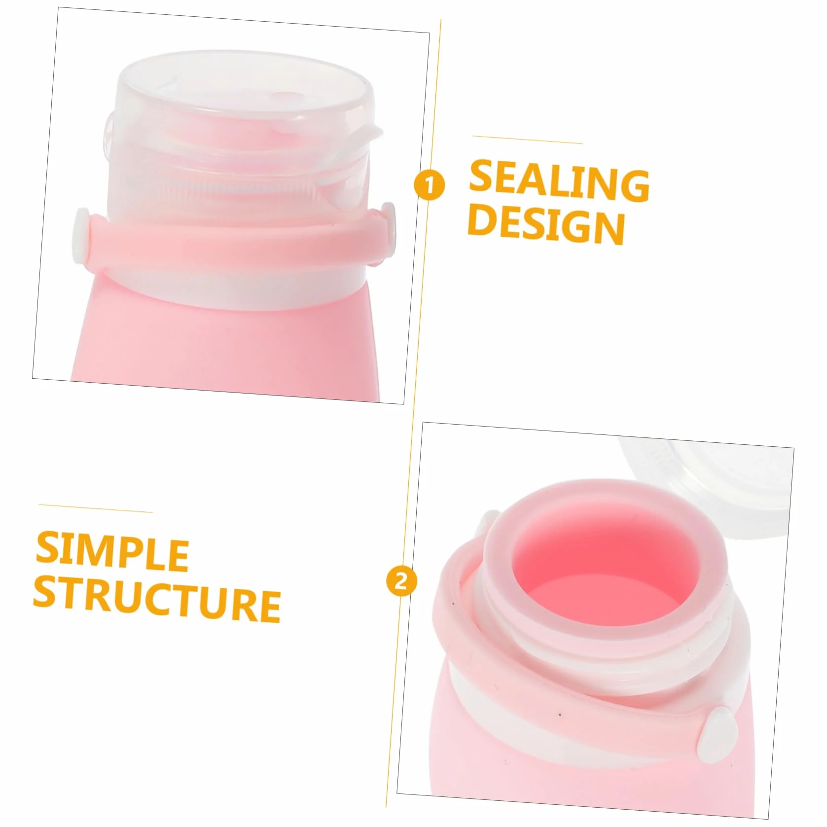 MAGICLULU 12 Pz Imbottigliato Contenitori articoli da toeletta ricaricabili aereo cosmetico travel size bottles travel bottles bottiglie di lozione bottiglie da viaggio Gel di silice