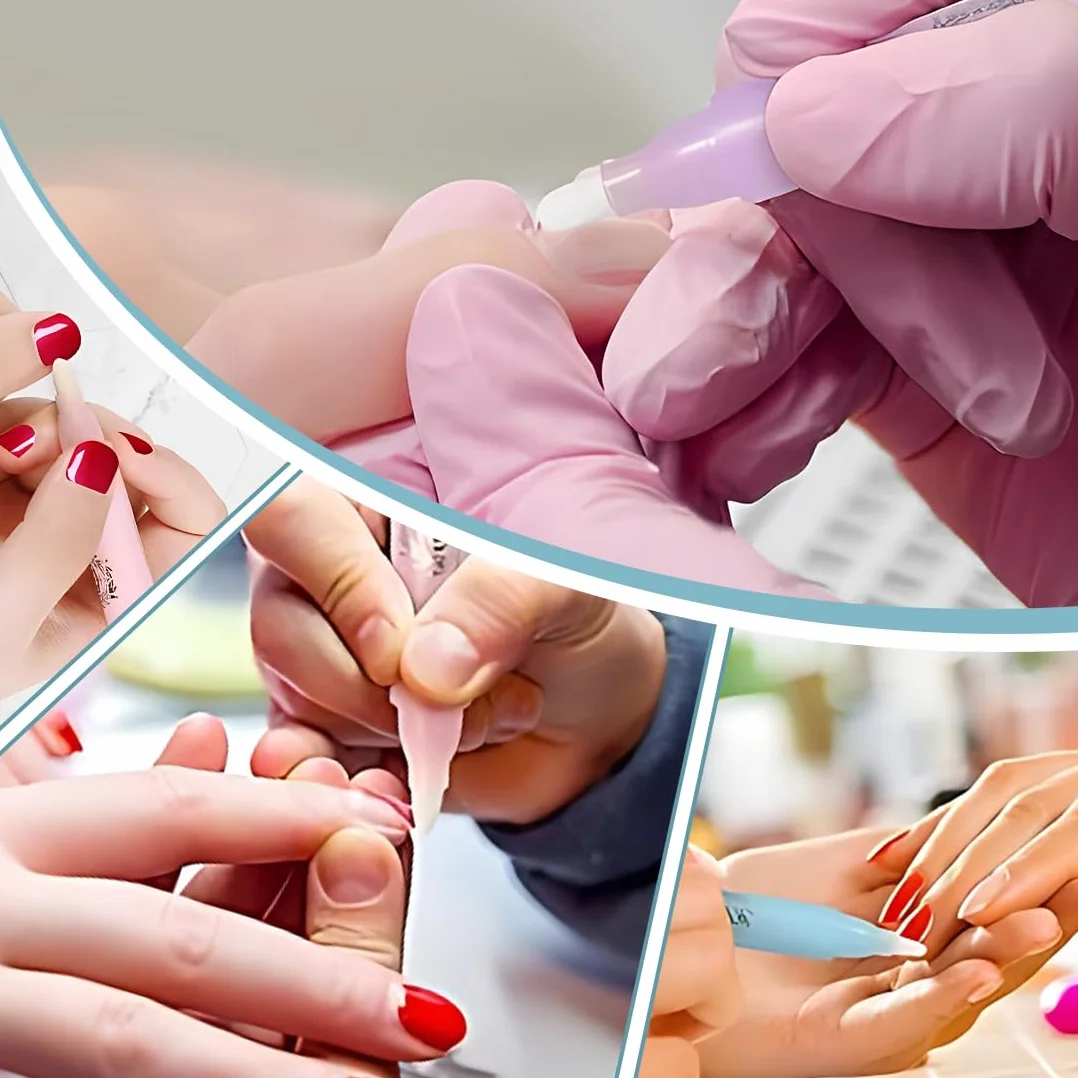4 Pezzi Penna Correttore Smalto con 12 Punte di Ricambio Rimozione Smalto per Unghie Senza Solvente, Nail Remover Correzione Pen, Pennello Correggi Smalto per Unghie