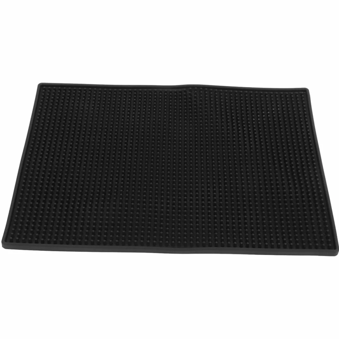 Abaodam Tappetino Organizza Parrucchiere Attrezzi per e Antiscivolo in da Pvc Nero 20x30x0,8cm Protegge Barbiere Strumenti da Salone e Uso Domestico
