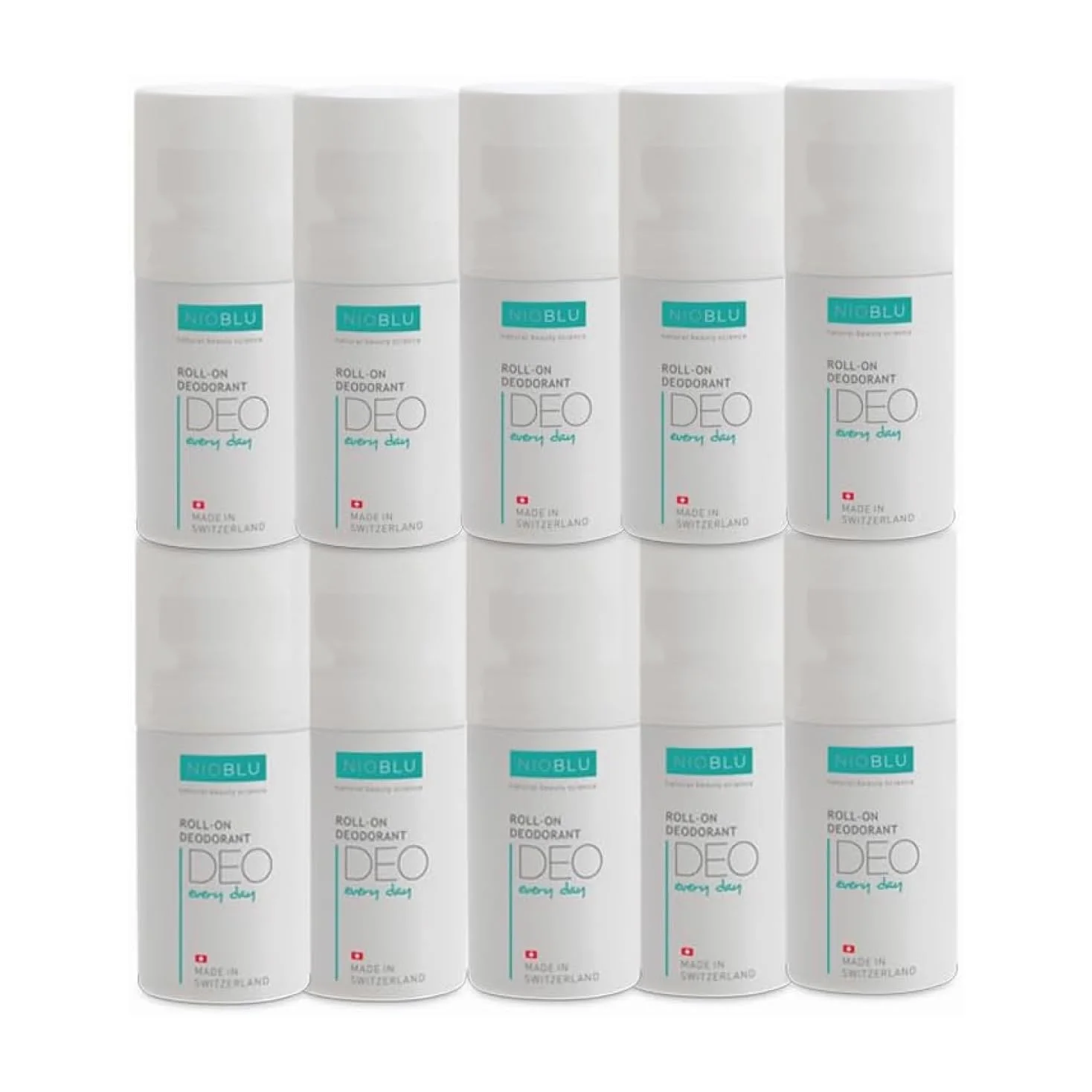 Deodorante Roll-On 10 pezzi da 50 ml – Protezione Delicata per Tutti i Tipi di Pelle