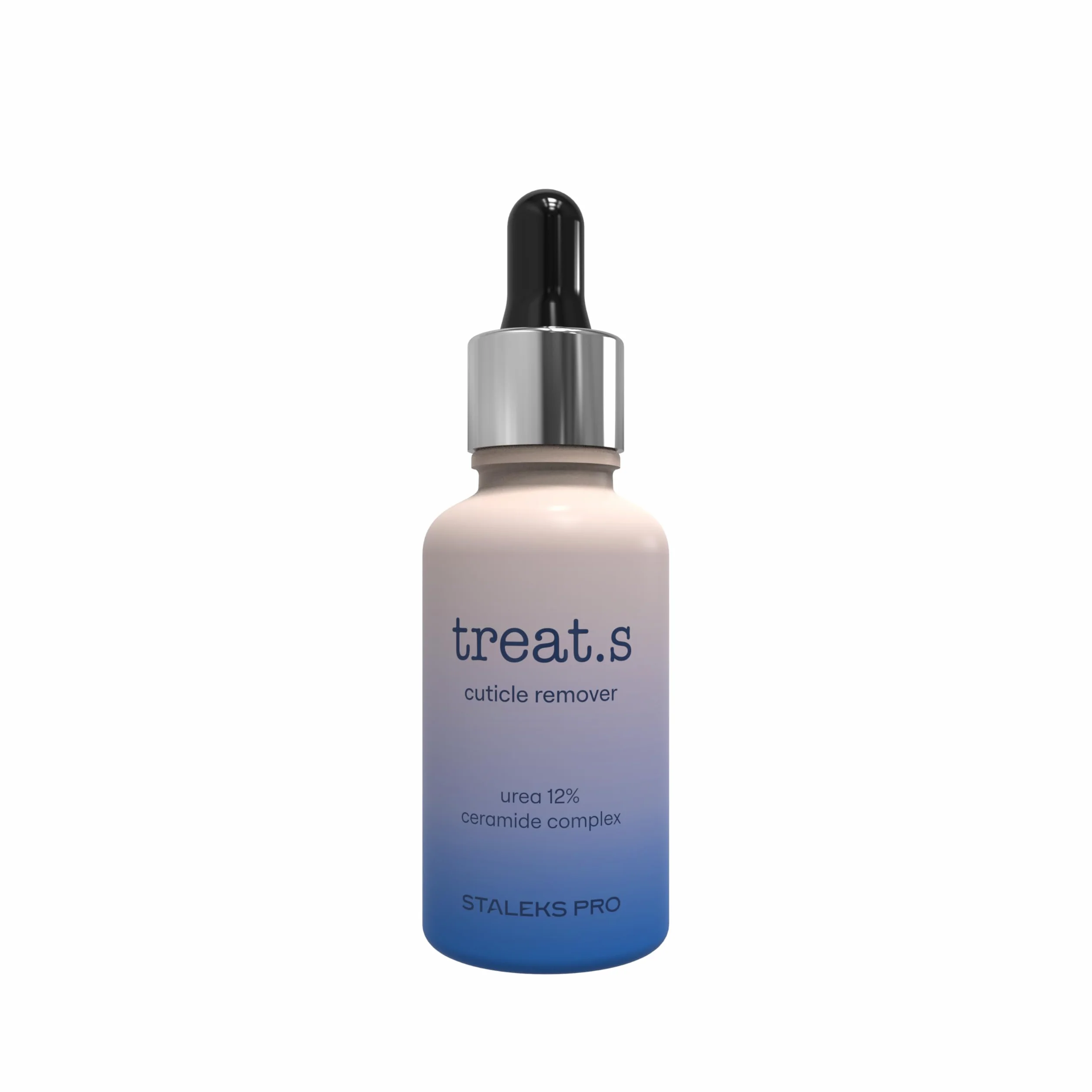 Treat.s by STALEKS PRO Rimozione cuticole olio per ammorbidimento rapido. Rimuovere le cuticole con urea, ceramidi ed estratti naturali che idrata e nutre la pelle. Cruelty Free. 30 ml