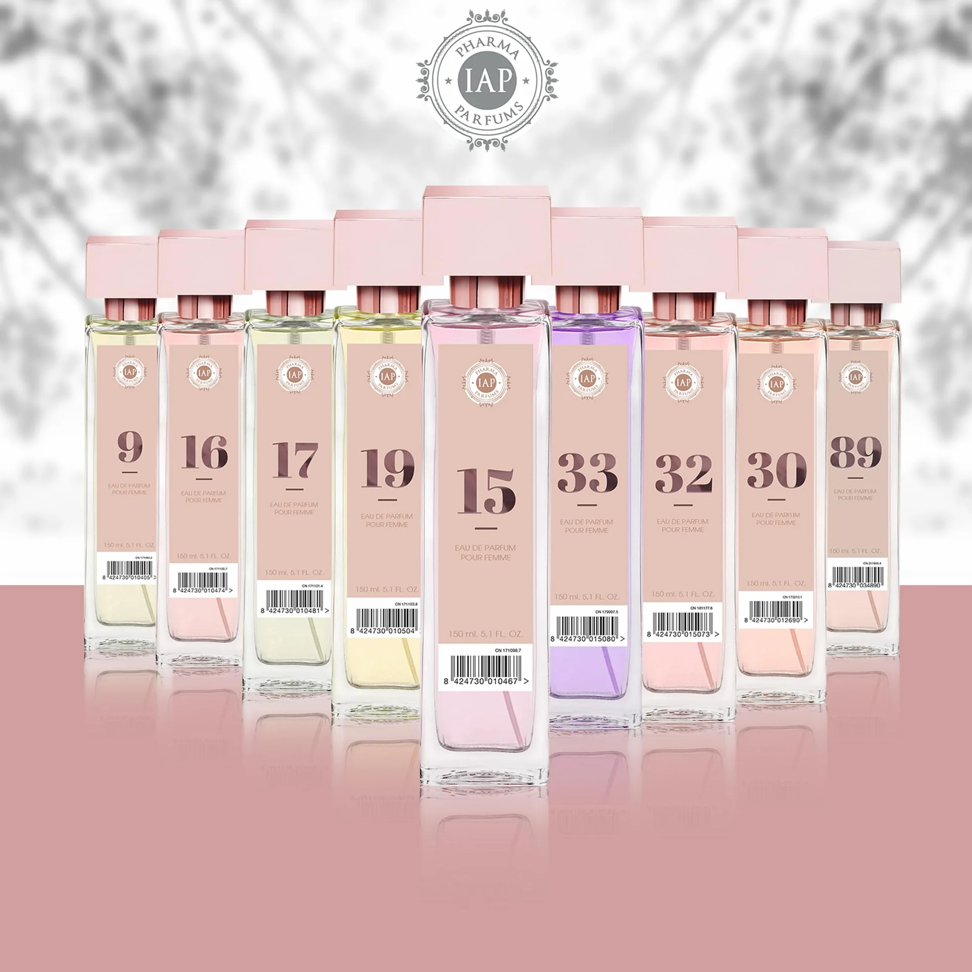 iap PHARMA PARFUMS Nº 9 Profumo da Donna 150 Ml