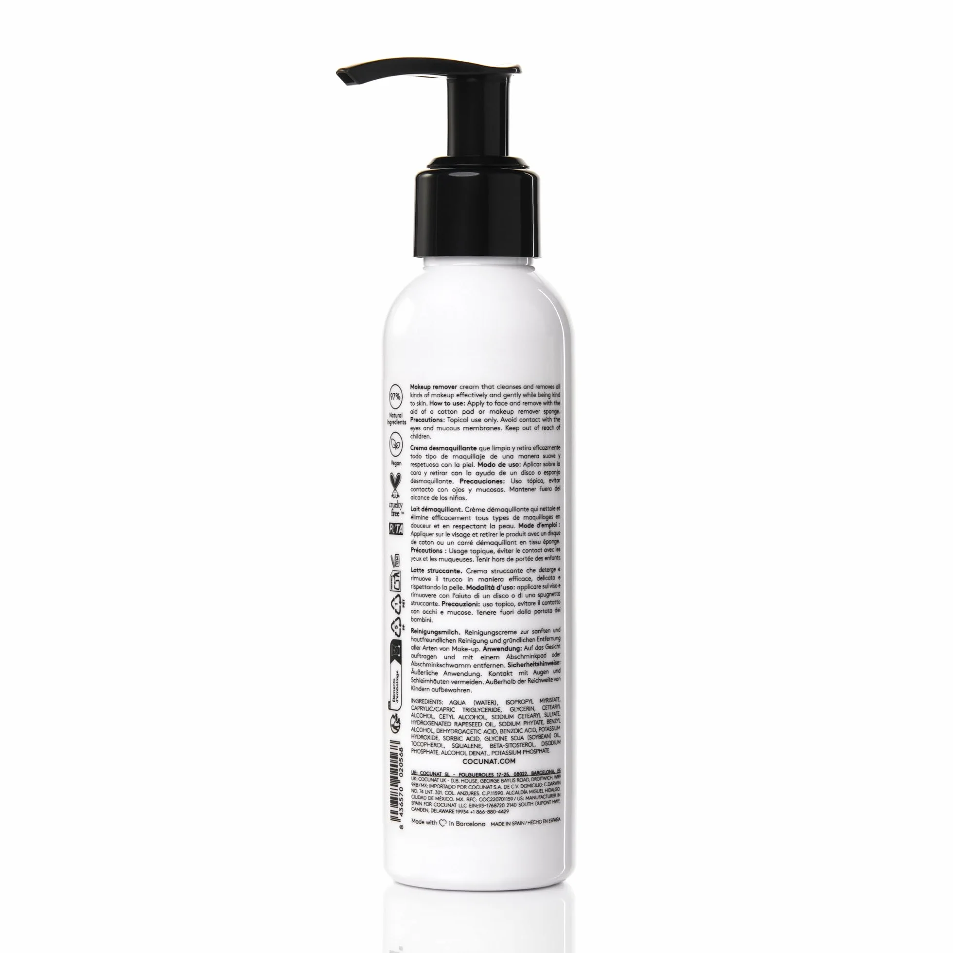 COCUNAT Latte detergente Total Cleansing Milk 125 ml
