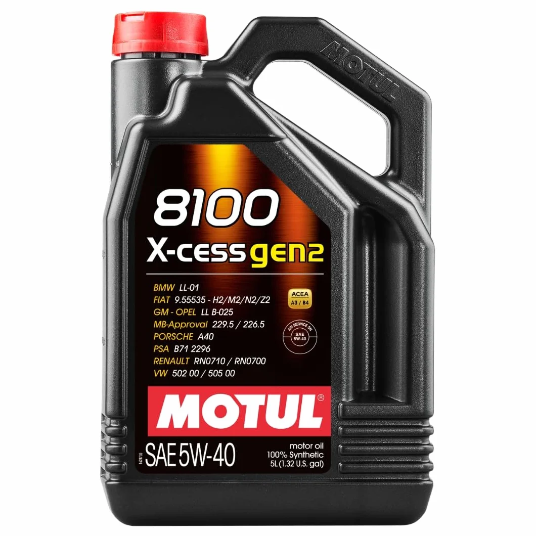 Motul 8100 X-Cess Gen2 5W40 5L Olio Motore