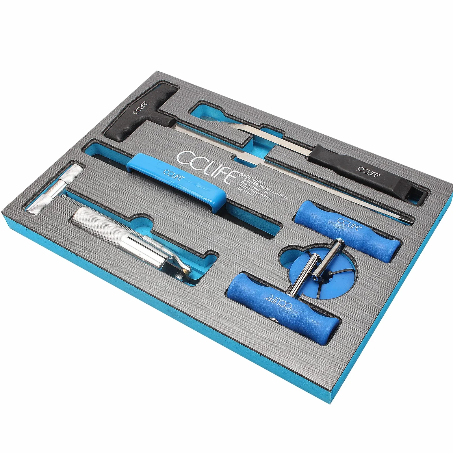 CCLIFE 7 Pezzi Set Strumenti Rimozione Parabrezza Auto Kit Riparazione Sostituzione