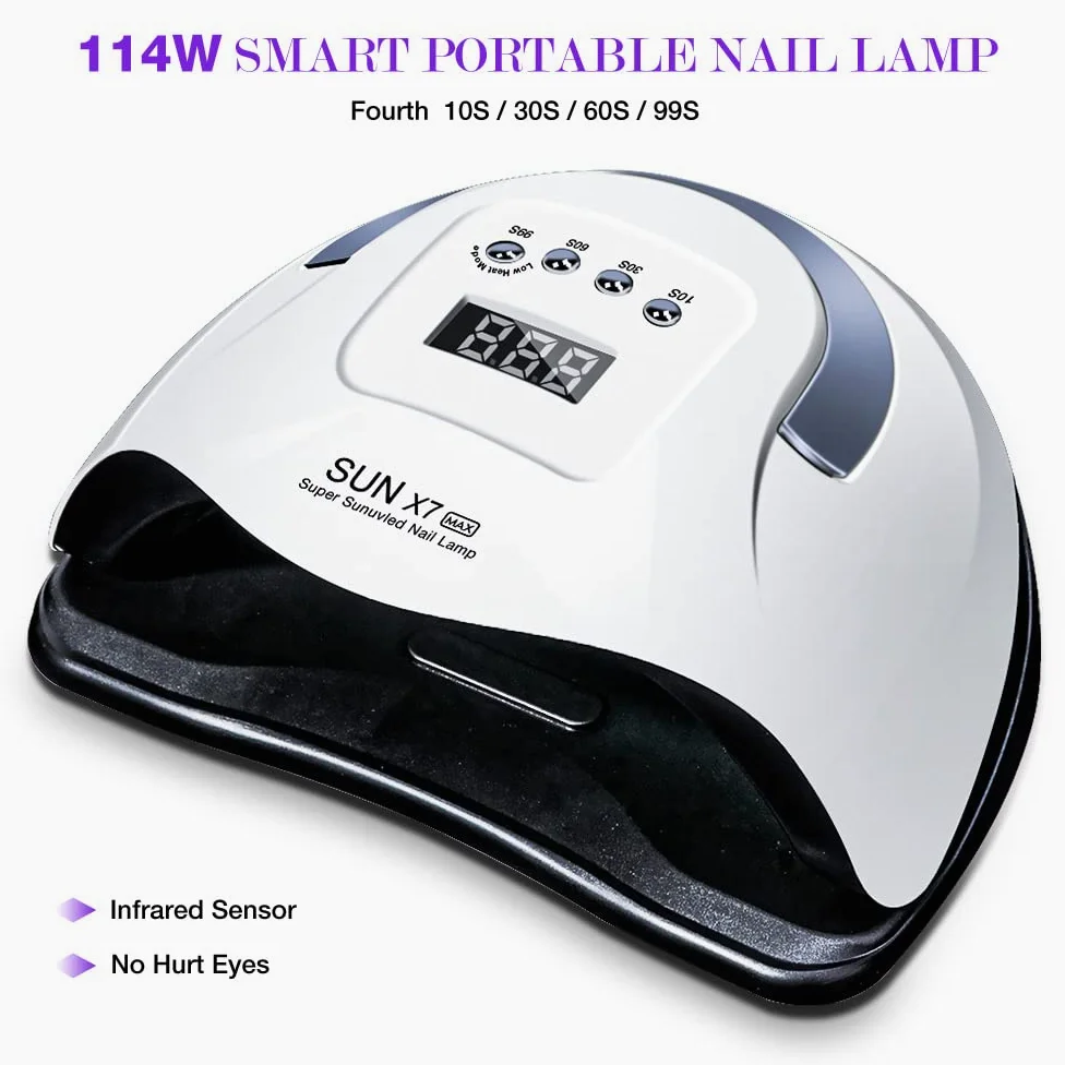 ZYC Lampada a LED per l'essiccatore per Unghie Professional Gel Polish LED Lampada per Unghie Portable per Manicure Lampada Lampada per Unghie per Salone