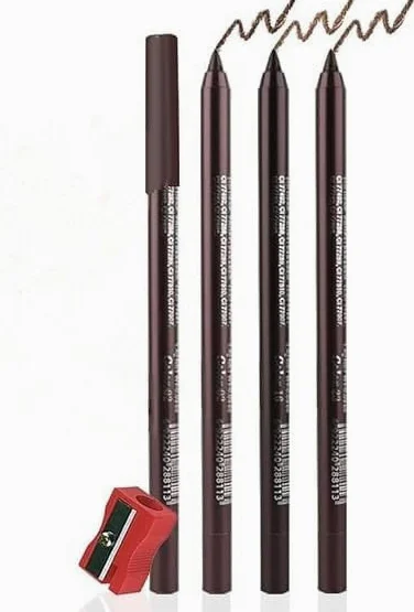 3 Pcs Colorato Gel Glitter Eyeliner,Eyeliner impermeabile Labbra Liner Ombra occhi Matite sopracciglia Penna Eye Makeup (02#+16#+23#)