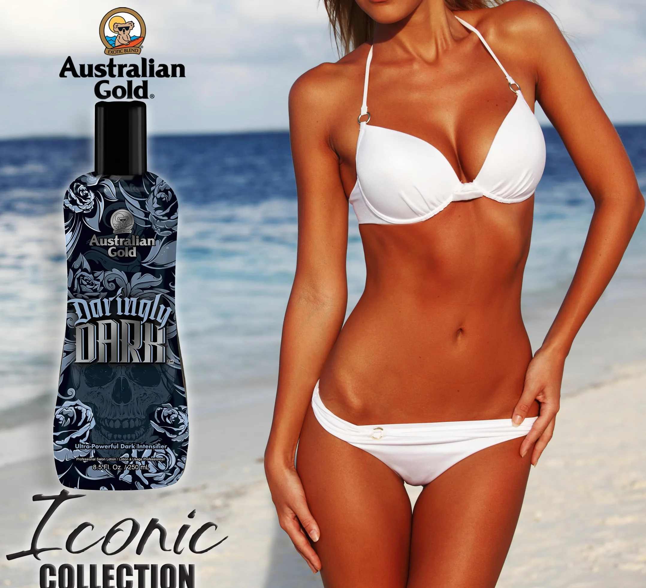 Australian Gold compatible - Daringly Black Dark Intensifier Lotion 250 ml