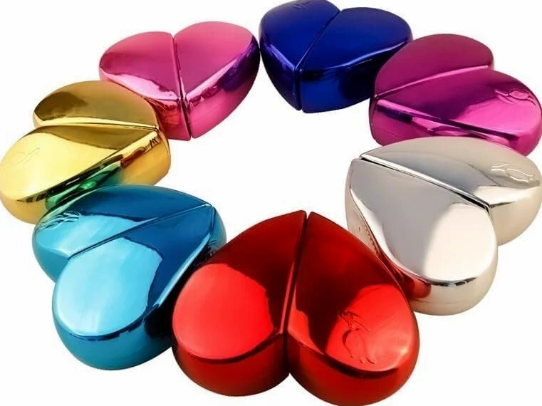 Mini Bottiglie Di Profumo Da Viaggio, Atomizzatore Di Profumo 25ml Profumo Di Vetro A Forma Di Cuore Spray Bottiglia Vuota Ricaricabile Portatile Da Viaggio Mini Sub Contenitore Di Imballaggio Ricaric