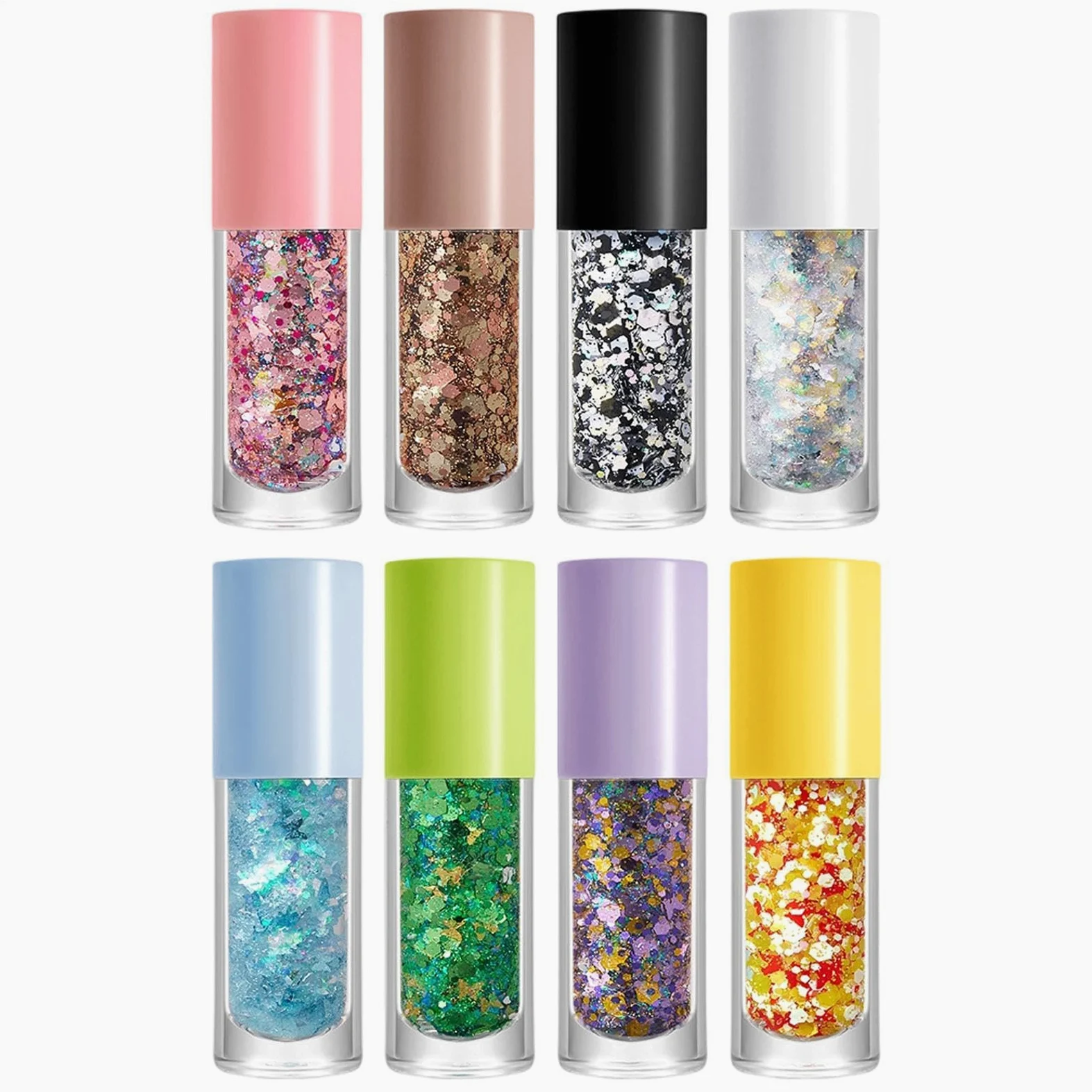 Glitter viso scintillante di lunga durata | Glitter per trucco viso e corpo, per donne, uomini, bambini, ragazze, sfilate, concerti, partite di calcio