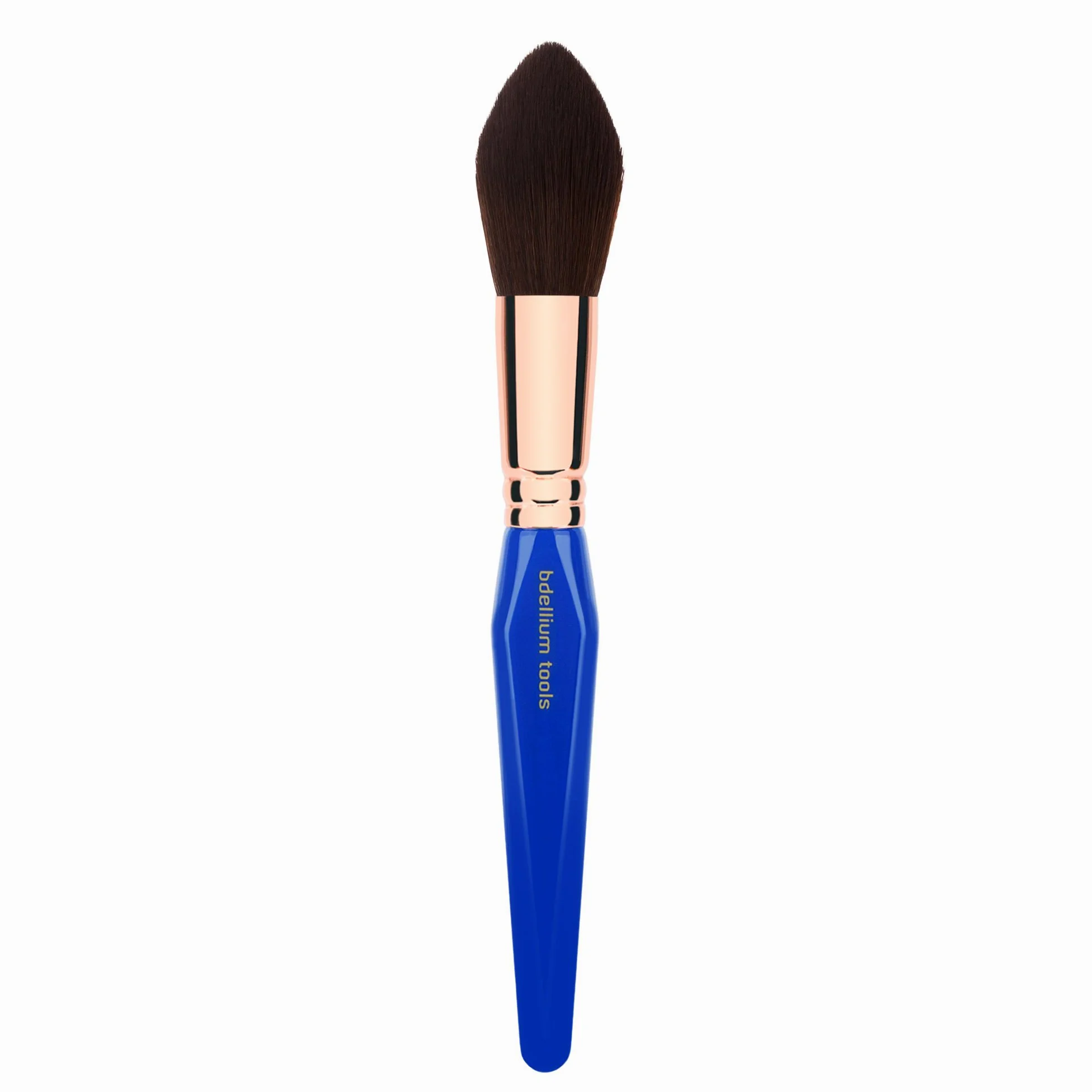 Bdellium Tools Pennello professionale per trucco Golden Triangle Series - Cipria affusolata 974