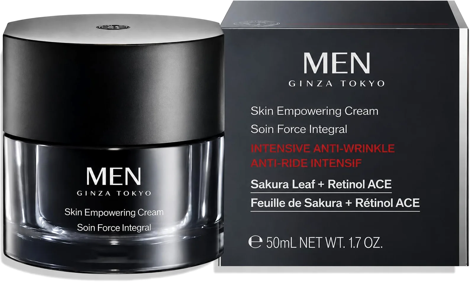 Sheised MEN Skin Empowering Cream, Crema Viso Uomo | Per Uomo, Uso Quotidiano, Trattamento Viso, Texture Cremosa, Soin Force Integral