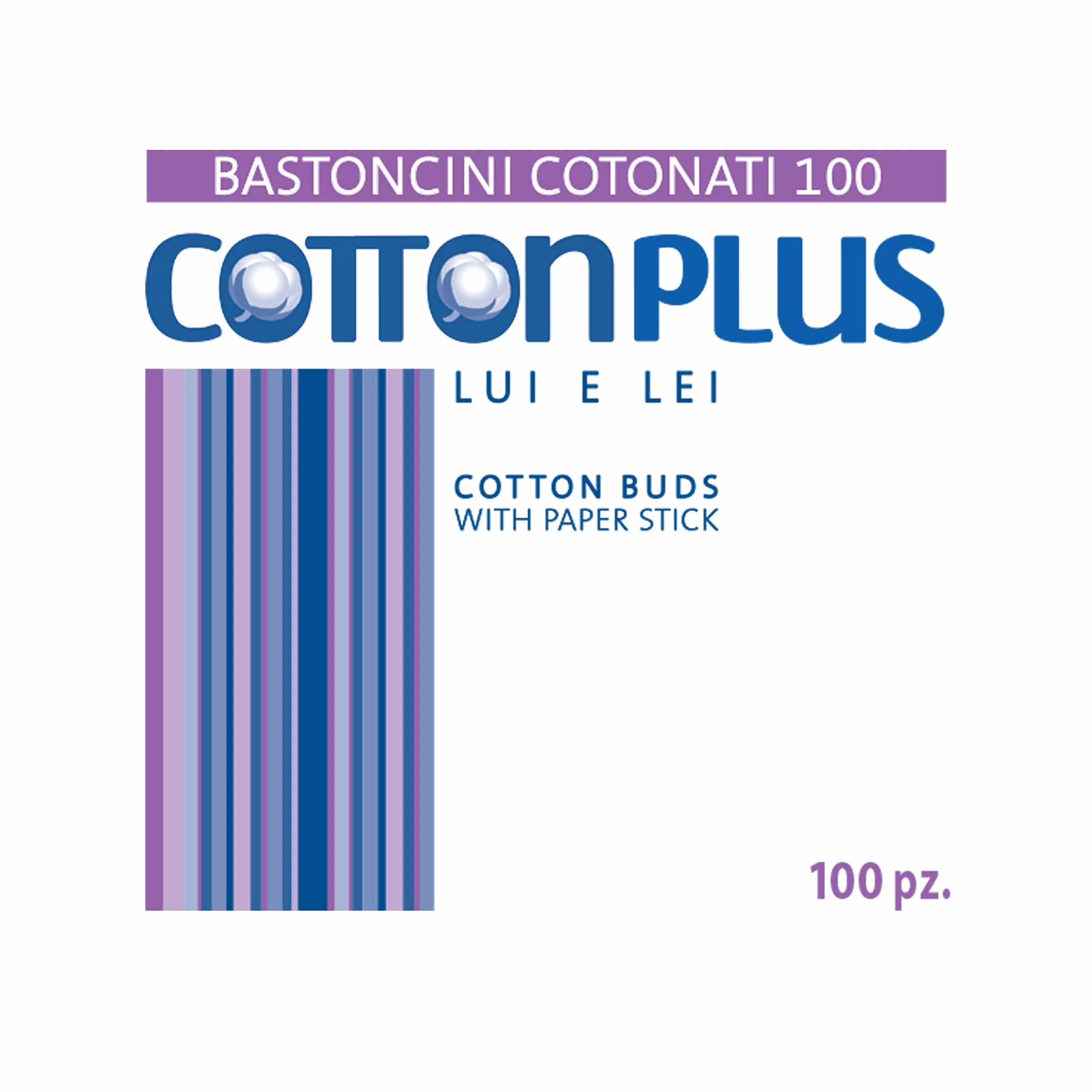 Cotton Plus BASTONCINI COTONATI 100 pz. - LINEA BEAUTY | Igienici e delicati