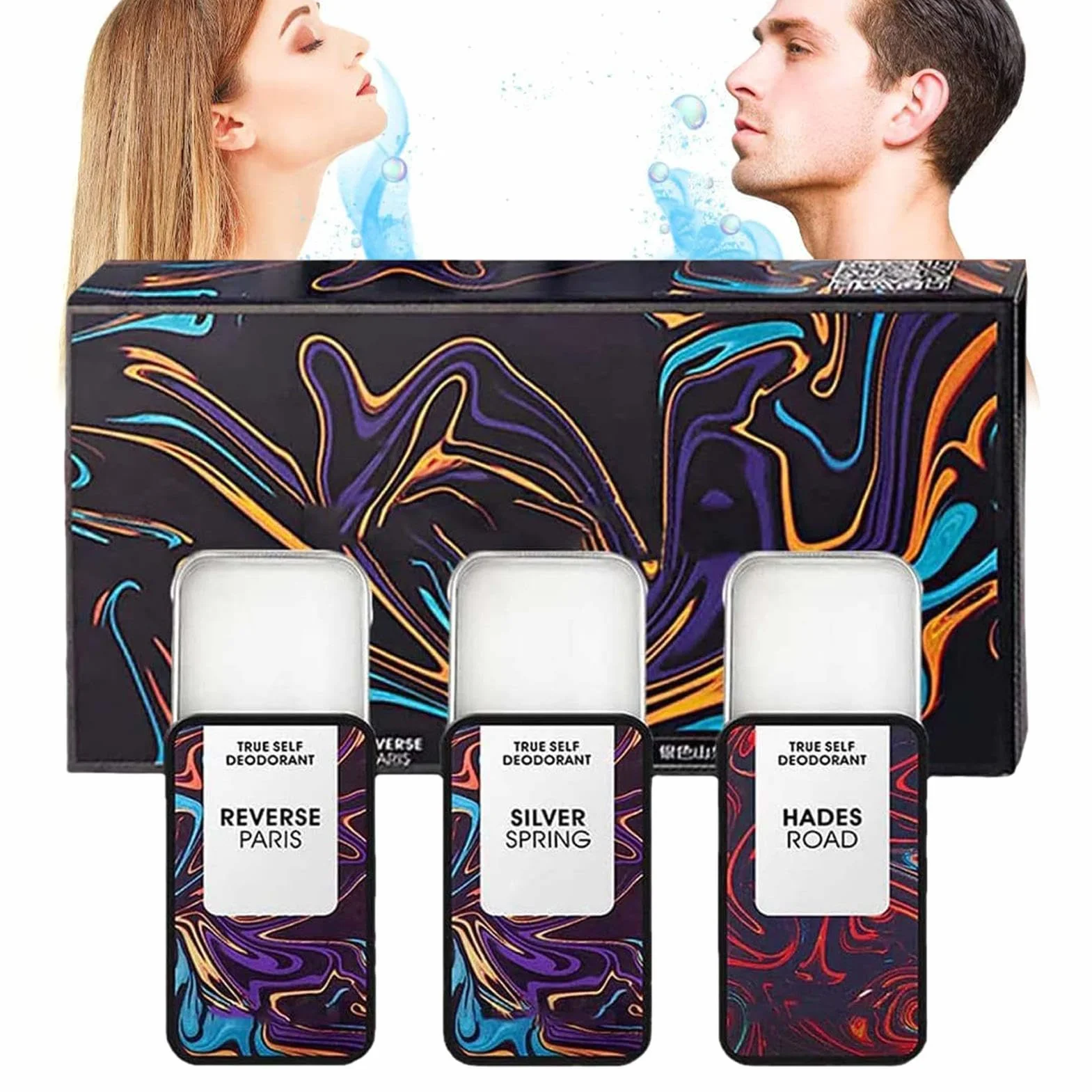 Solido da donna | naturale a lunga durata in feromone solido | tasca portatile Colonia unica per la festa della data