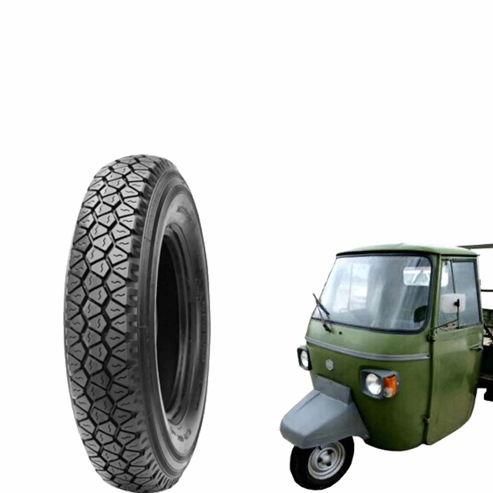 PNEUMATICO DEESTONE 4.50 10 COPERTONE GOMMA RINFORZATA 8 TELE X APE PIAGGIO MP501/MP601 OMOLOGATO E4