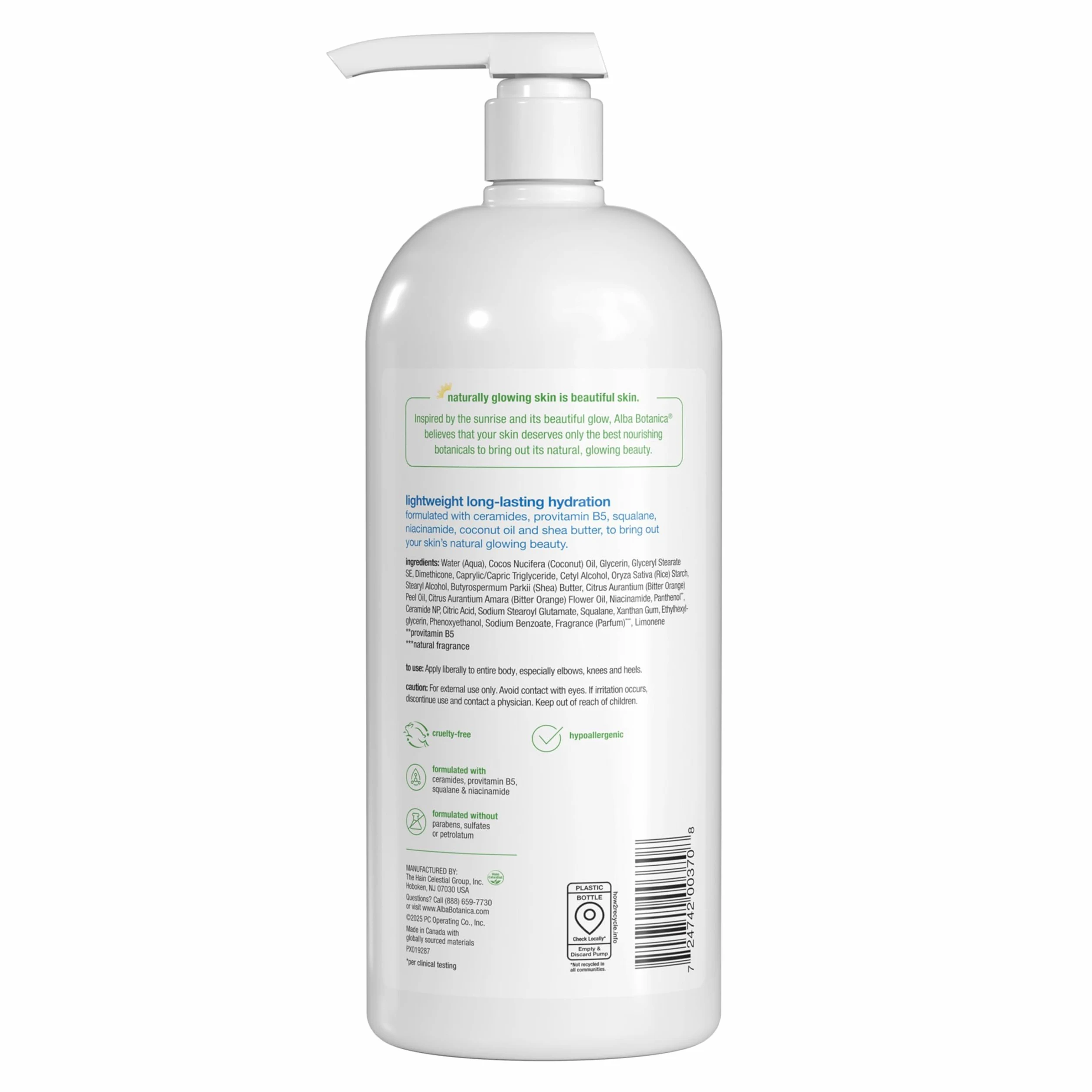 Alba Botanica Very Emollient Body Lotion, Maximum Dry Skin Formula, 32 Oz by Alba Botanica
