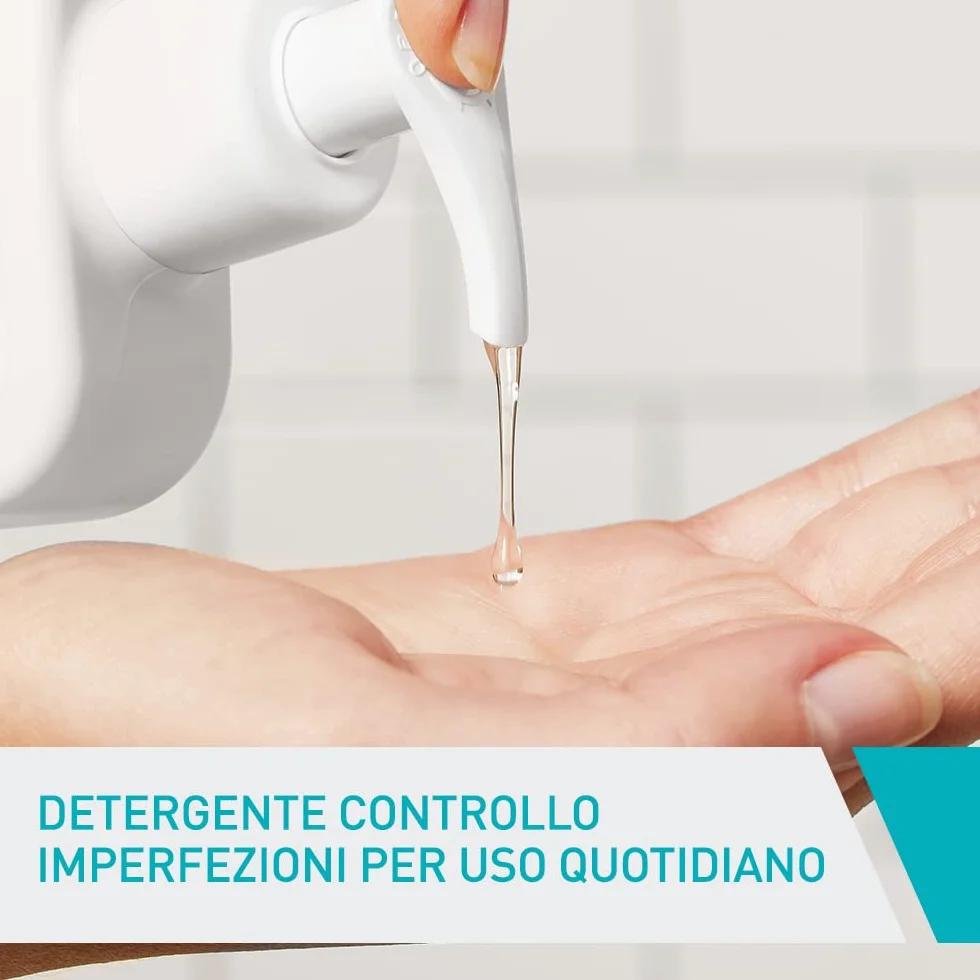 CeraVe Detergente Controllo Imperfezioni per Pelle Grassa con Acido Salicilico e Argilla Purificante