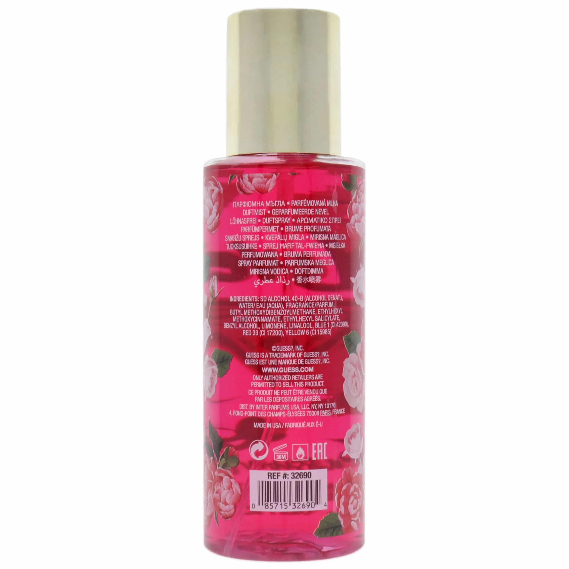 GUESS Love Passion Kiss Acqua Profumata per Donna 250 ml