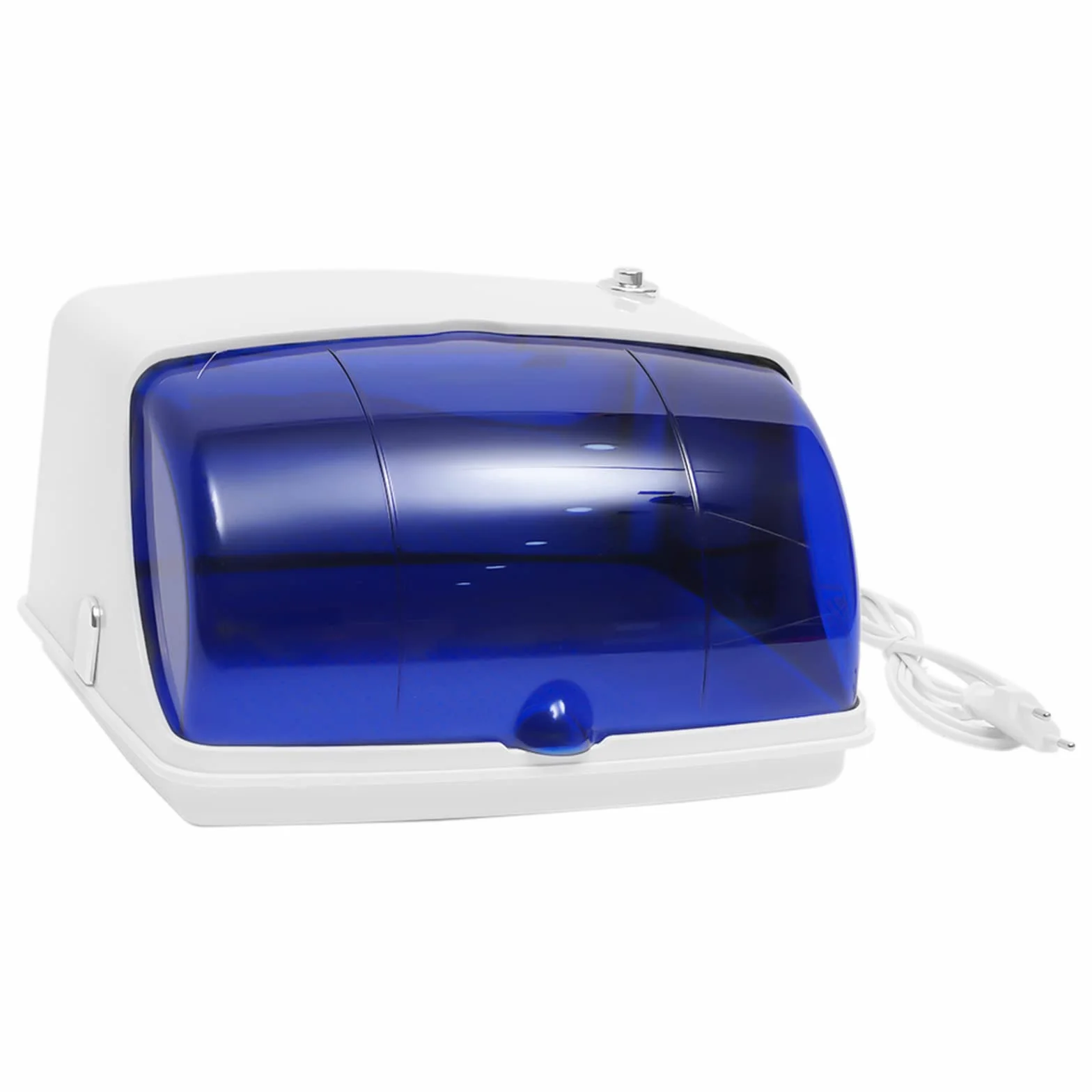 Disinfettante unghie manicure,Sterilizzatore materiale per unghie, sterilizzatore UV 5 W - per salone e casa, dimensioni 29 x 22 x 17 cm, presa UE