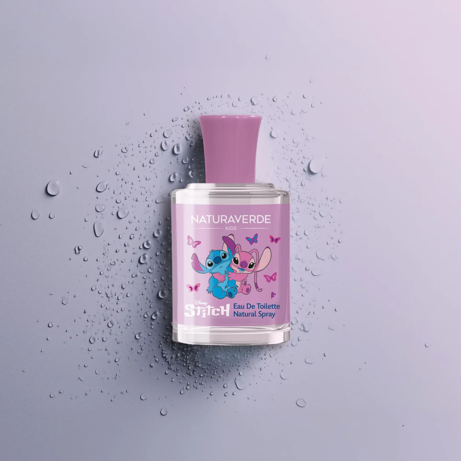 NATURAVERDE Stitch Eau De Toilette 30ml dla Dzieci, Lekka i Słodka Woda Perfumowana dla Dziewczynek