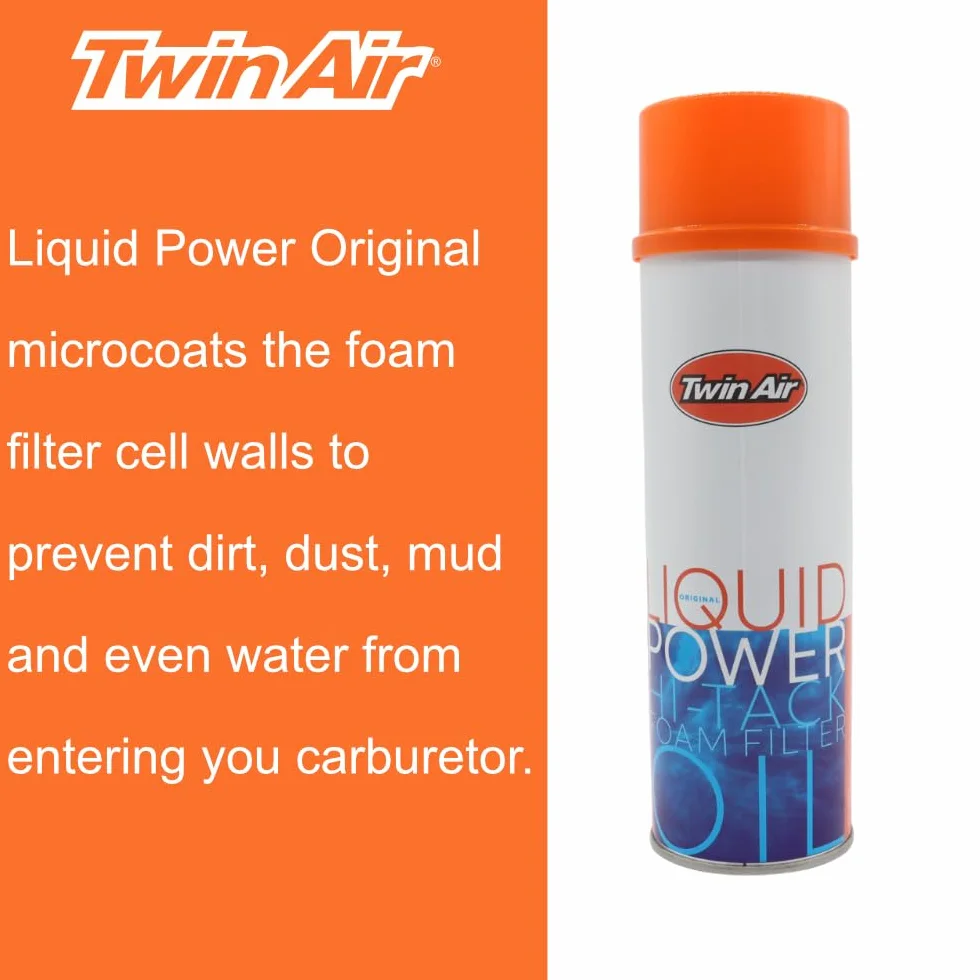 Liquid Power Twin Air 500 ml Olio Spray Rigenero filtri aria in spugna