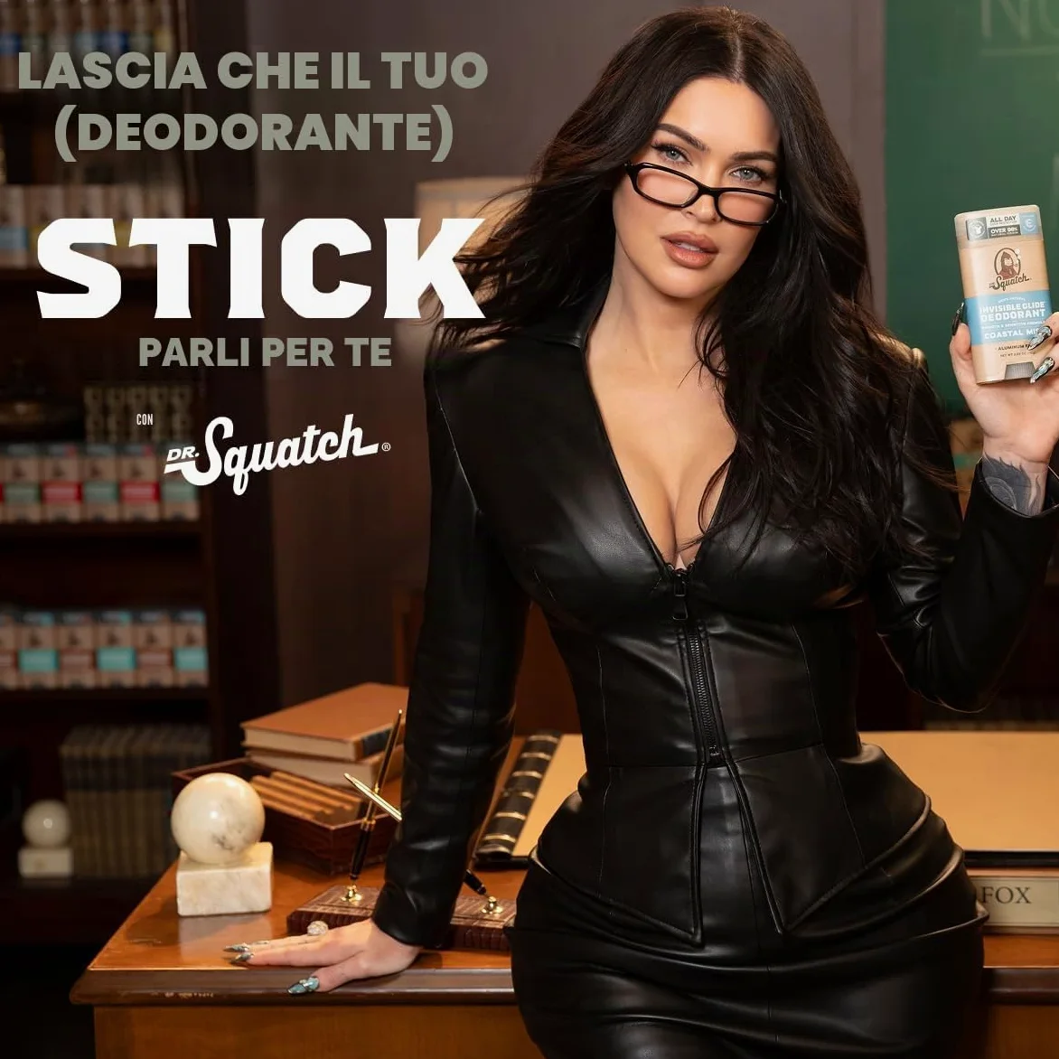 Dr. Squatch Deodorante naturale per uomo - per uomo antiodore senza alluminio - Birchwood Breeze, Cool Fresh Aloe, Fresh Falls, Wood Barrel Bourbon (confezione da 4)