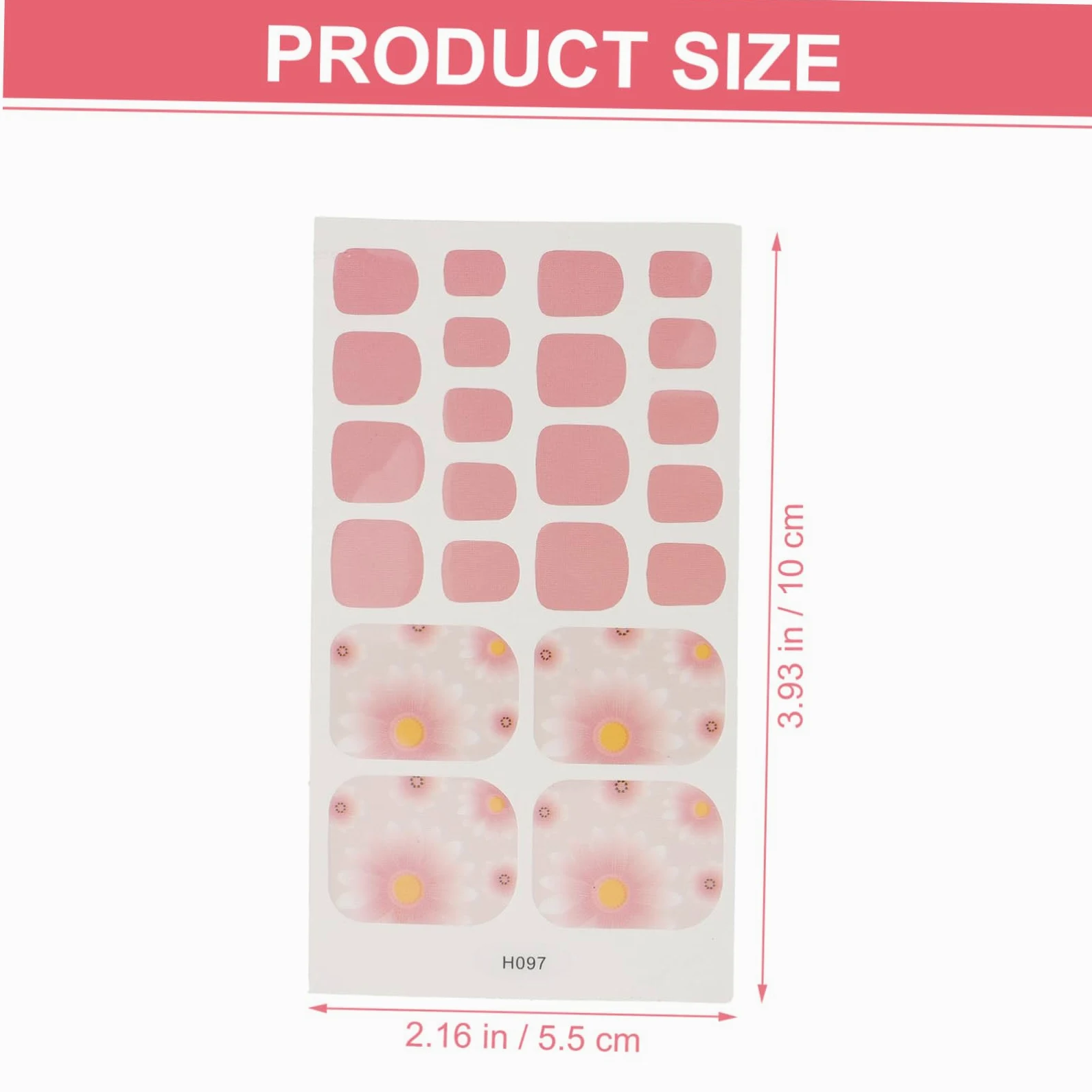 CALLARON 5 Set Adesivi Decorativi Per Unghie Dei Impermeabili Nail Art Per Donne E Ragazze Facili Applicare E Rimuovere Design Unico E Per La Manicure Fogli*5