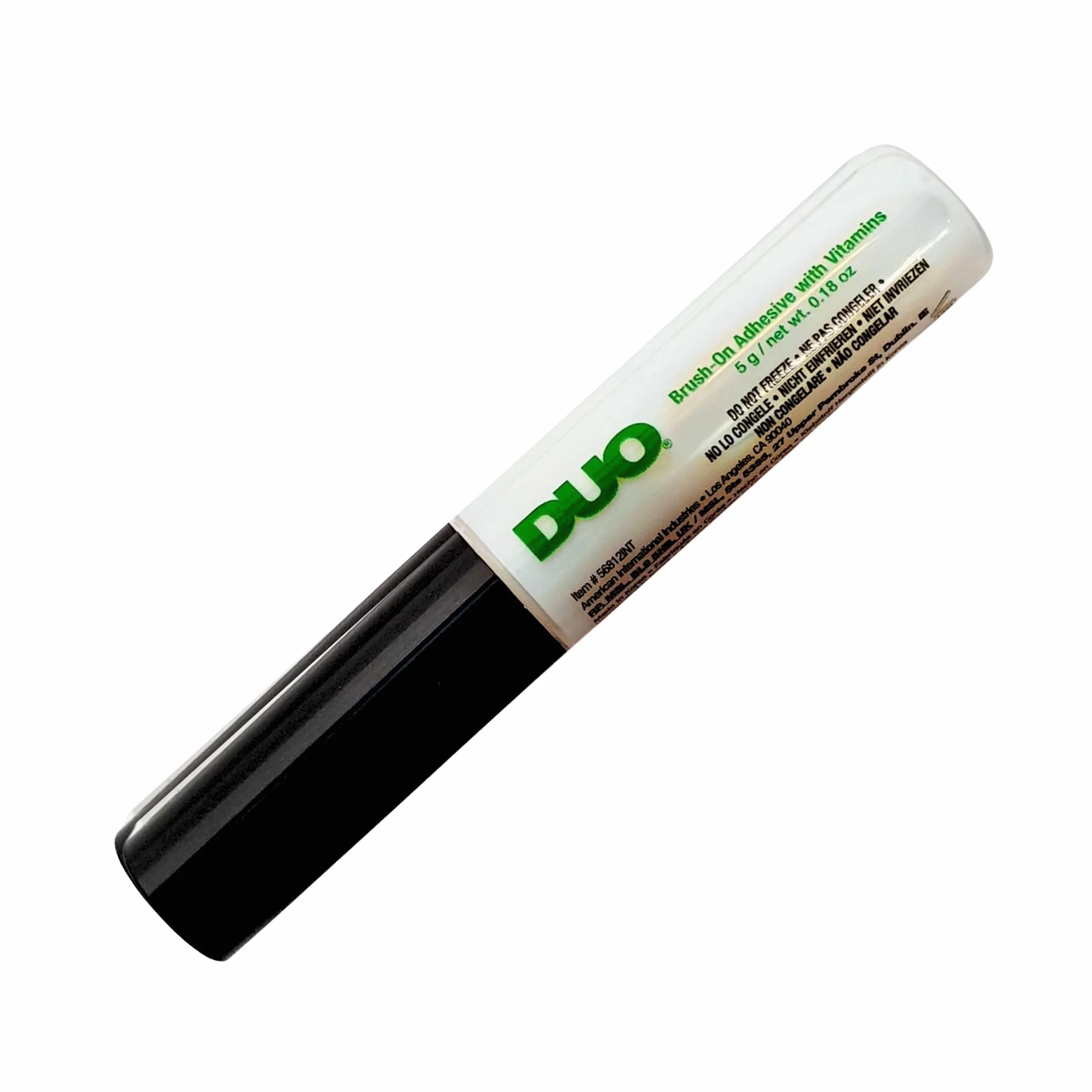 Colla DUO resistente all'acqua per ciglia e sopracciglia, vegana (1 Duo green)