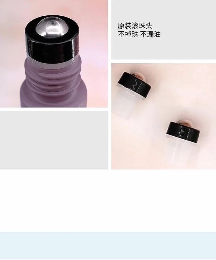 Mini Bottiglie di Profumo da Viaggio, Atomizzatore di Profumo 5/10 Pezzi 5ml Roll on Bottiglia con Custodia in Vetro Colorato Colorato Vuoto Ricaricabile Mini Bottiglia di Profumo a Rullo Ricaricabile