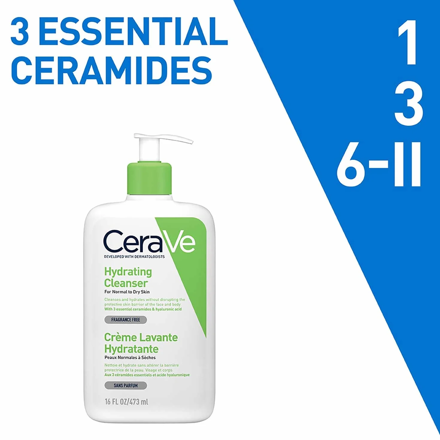 CERAVE DETERGENTE IDRATANTE 473ML