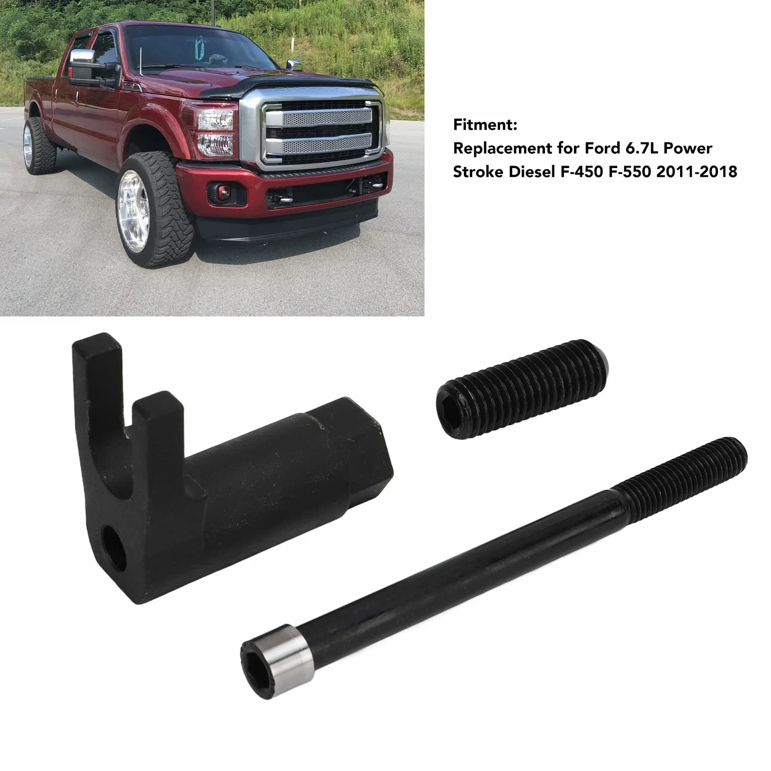 3418 Kit di Strumenti per Rimozione Iniettori Carburante 6.7L Powerstroke Diesel F-450 F-550 2011-2018