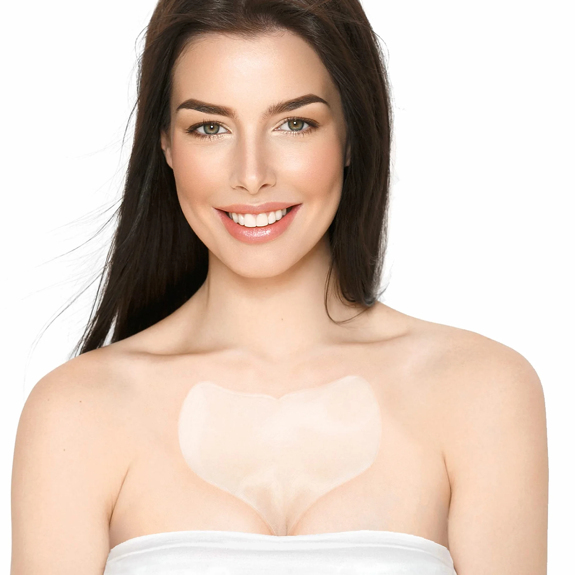 Antirughe Pads e Cerotti per Petto e Décollete - Antietá e Prevenzione delle Rughe Sottili - per Cura della Pelle - in Silicone Sicuri - Ascensore notturno - Riutilizzabile e Rivitalizzante