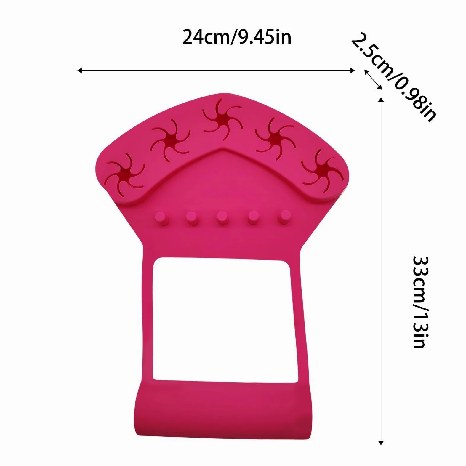 Tappetino in silicone per le unghie Tappetino organizzatore manicure | Poggiamano e supporto in silicone per manicure per Donne, Trucco, Pratica, Pittura, Salone, Festa, Laboratorio