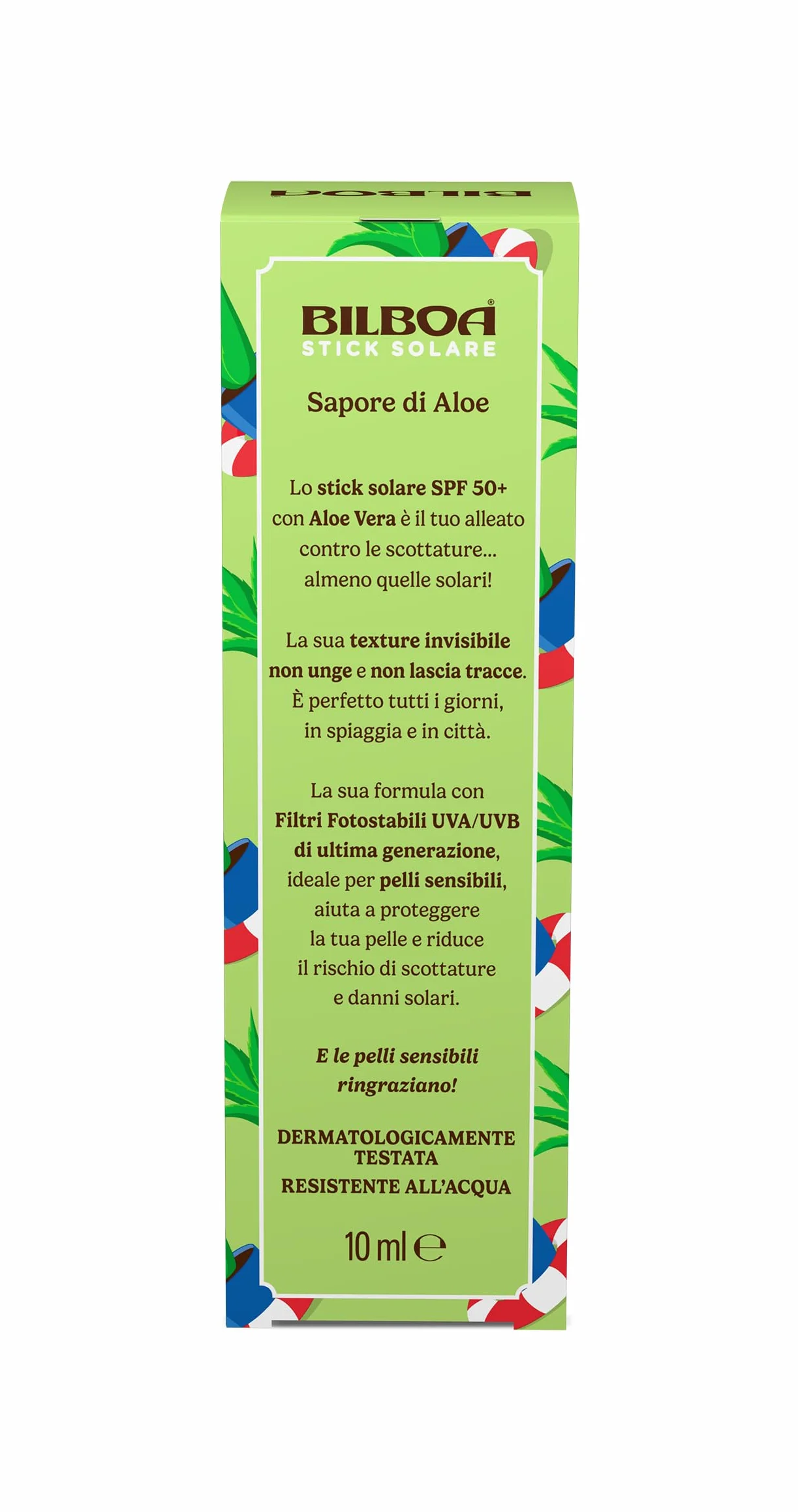 Bilboa Sapore di Aloe Stick Solare SPF 50+ Protezione Solare 20 ml