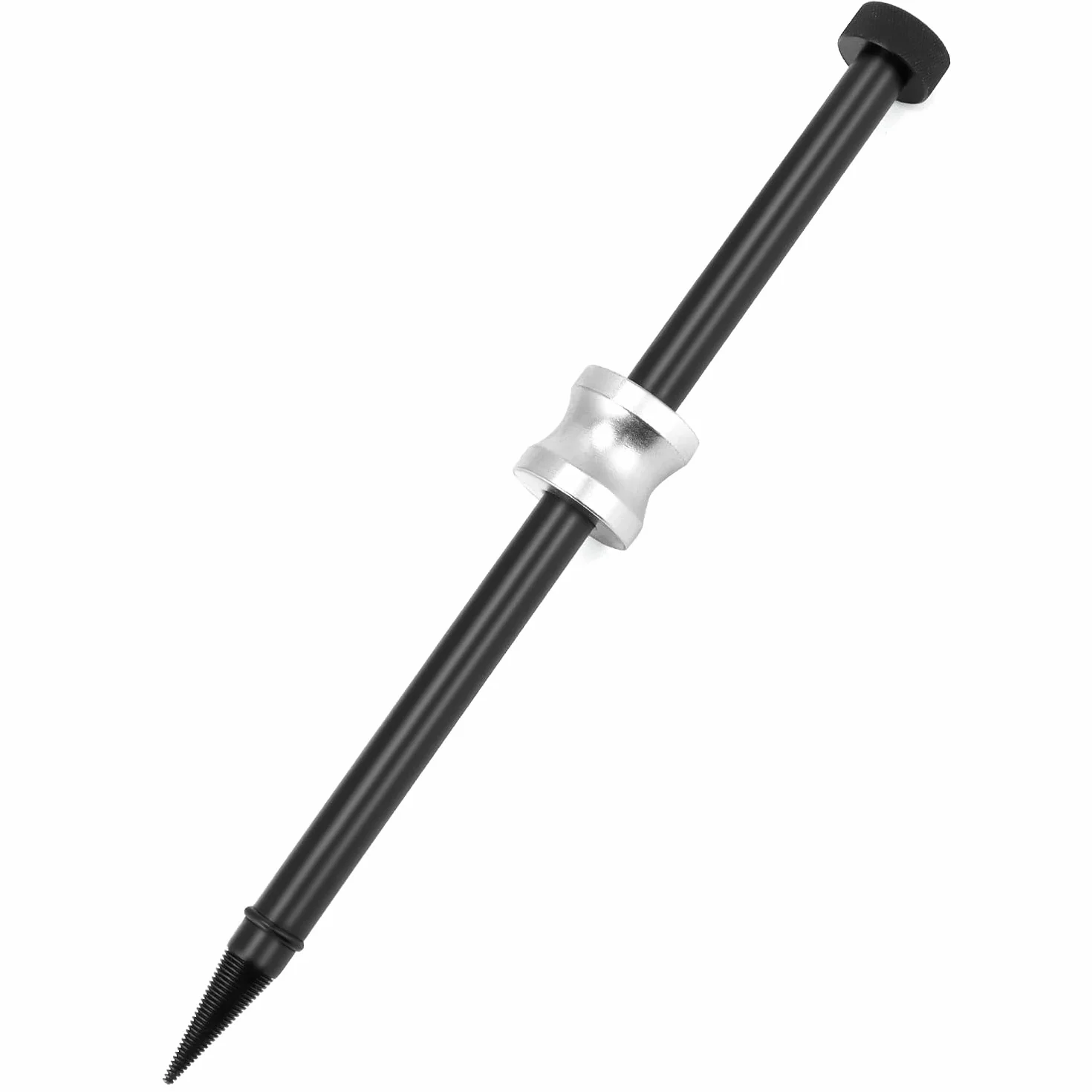 QWORK Estrattore per guarnizioni iniettori, Acciaio al Carbonio, Universale per Auto, 4.5 mm -13.2 mm, Nero