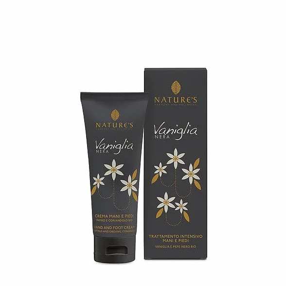 Nature's Vaniglia Nera Trattamento intensivo mani e piedi 75 ml
