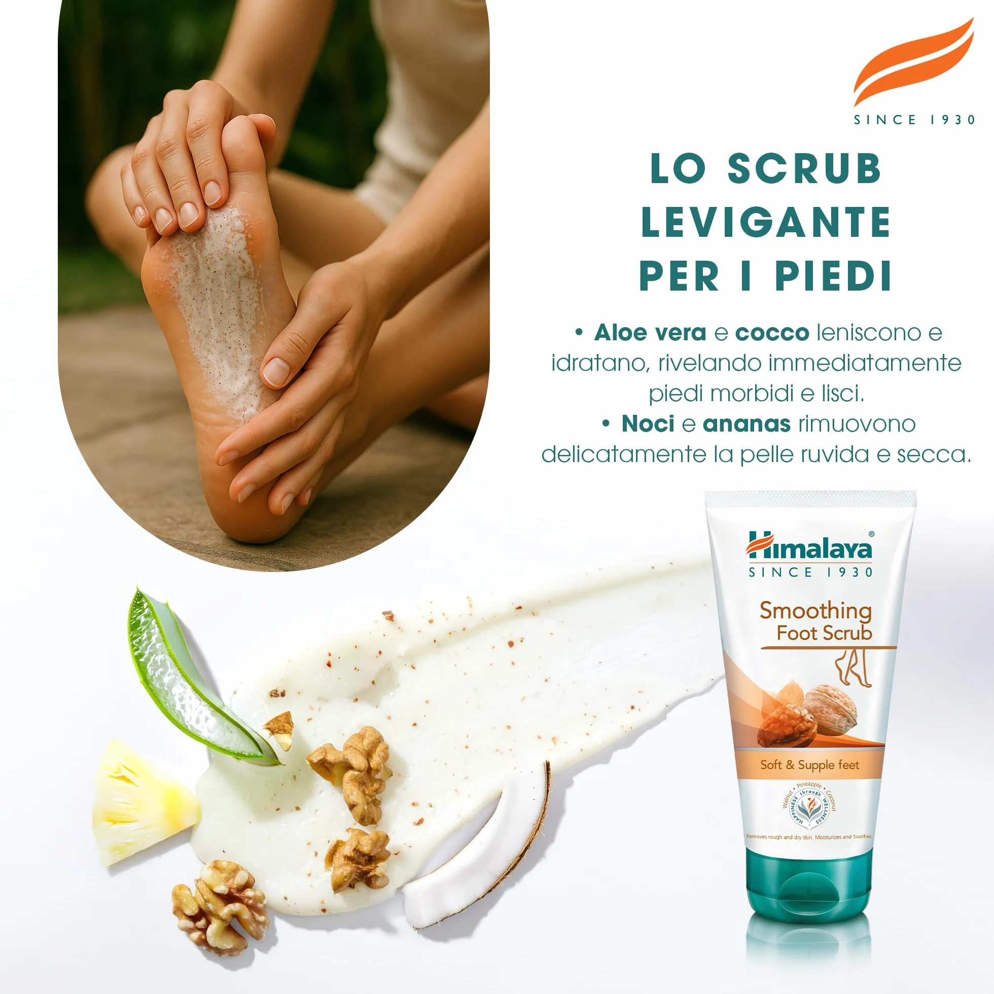 Himalaya Since 1930 Foot Care (Smoothing Foot Scrub)