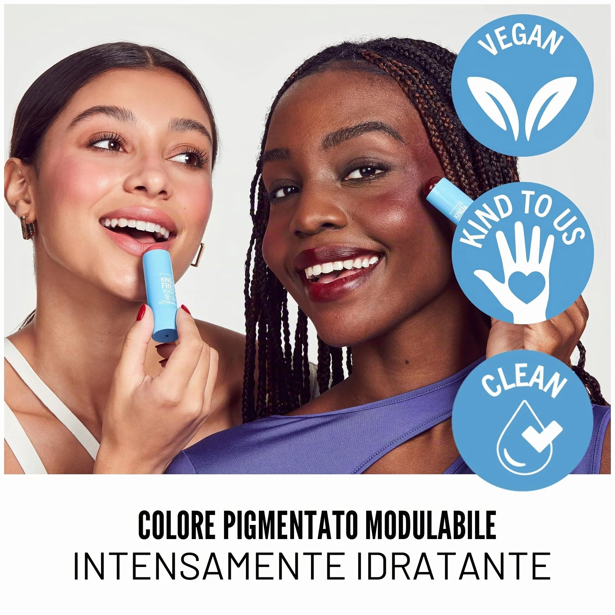 Kind & Free Tinted Multi, articolo pensato per l’uso quotidiano, si integra senza difficoltà nelle abitudini quotidiane, confezione da 5 g studiato per inserirsi con naturalezza nello stile di vita qu