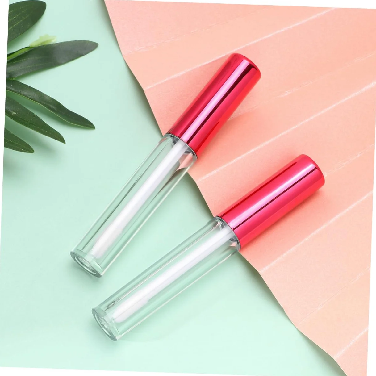 MAGICLULU 30 Pz di sottoimballaggio lucidalabbra rimpolpante trasparente flaconi di per le lip gloss lucidalabbra trasparente labiale multicolore Pacchetto di prova